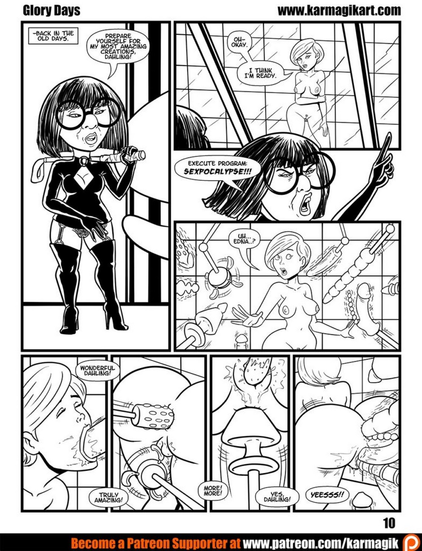 The Incredibles Elastigirl In Glory Days 13