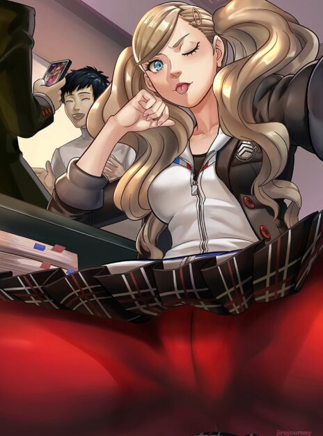 Ann Takamaki Hot Class Photos 01