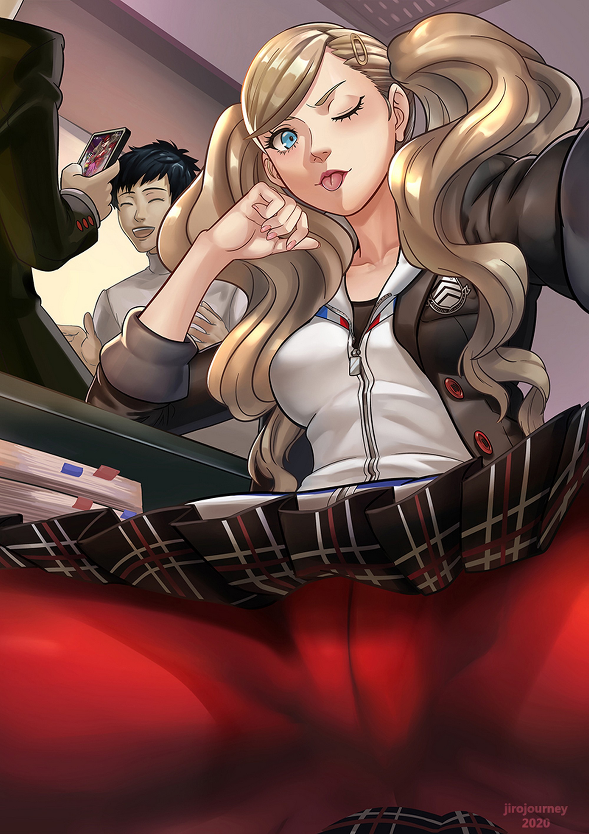 Ann Takamaki Hot Class Photos 01