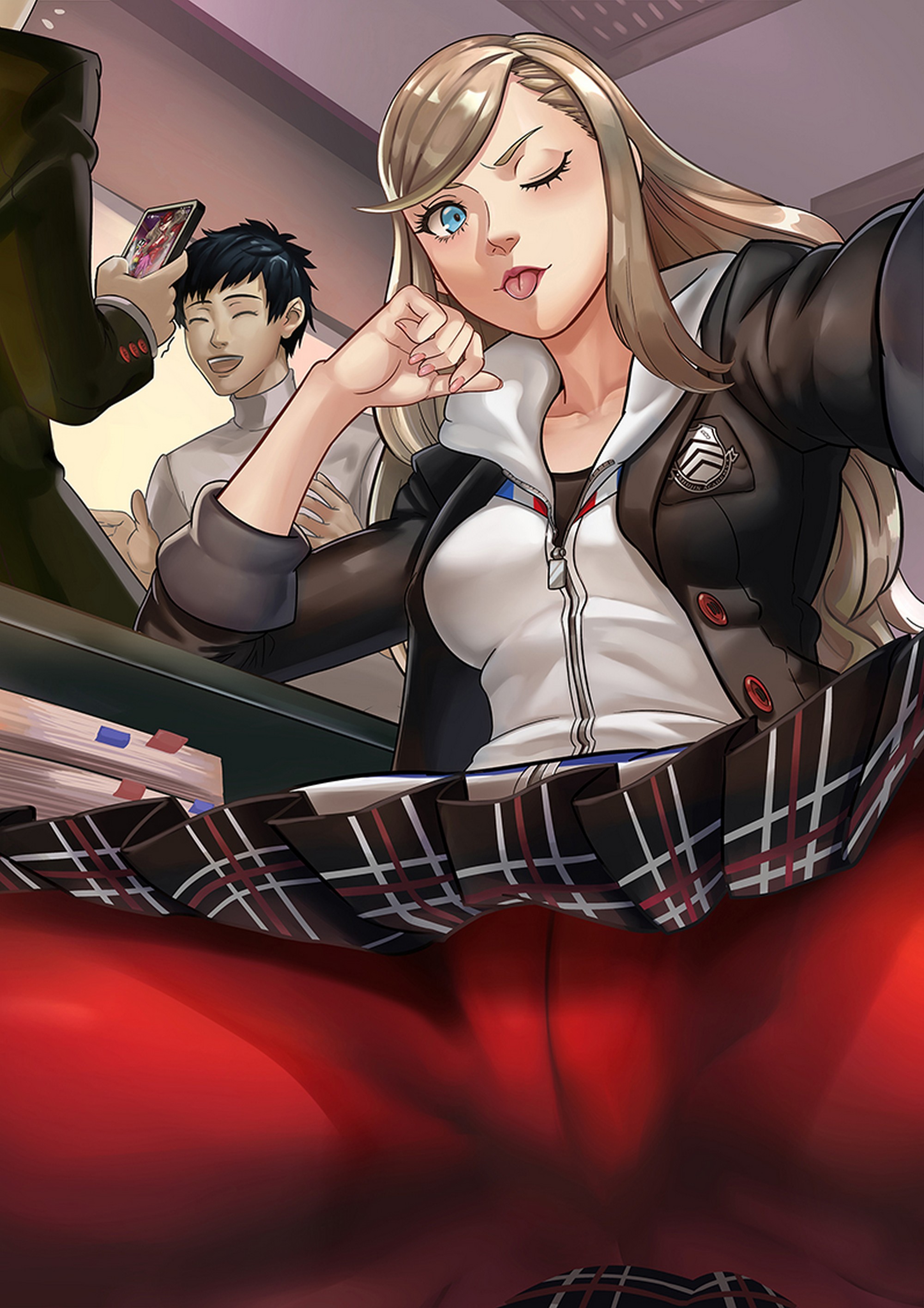 Ann Takamaki Hot Class Photos 04