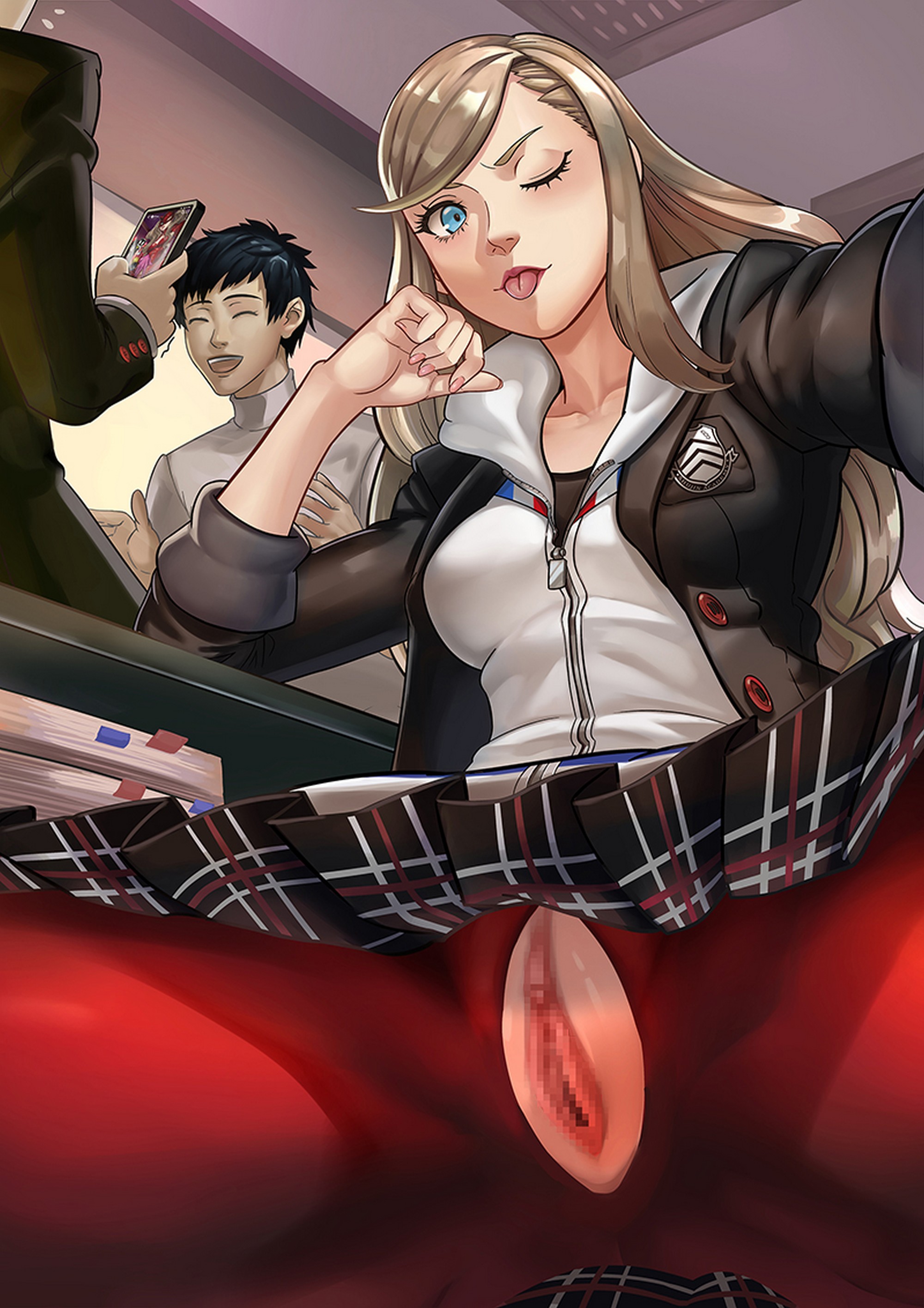 Ann Takamaki Hot Class Photos 05