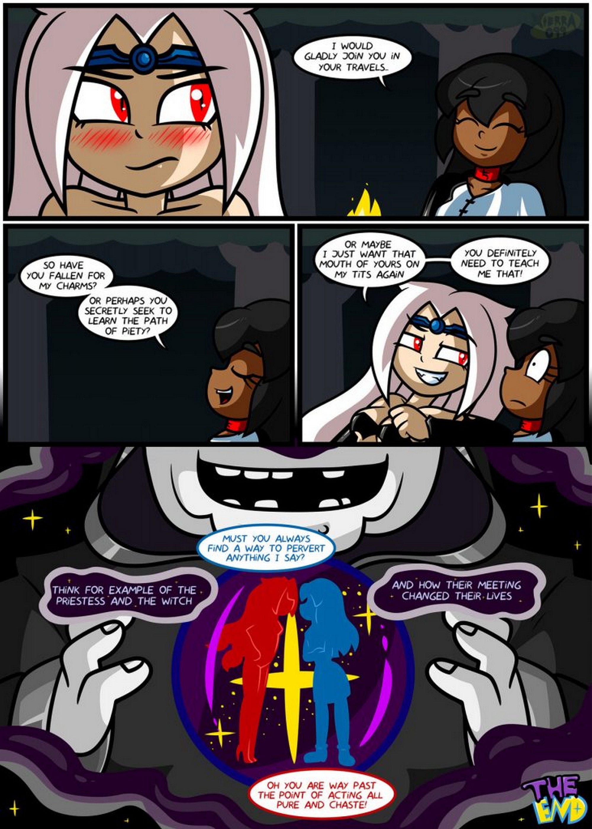 Bright Darkness The Priestess And The Witch Xierra099 36