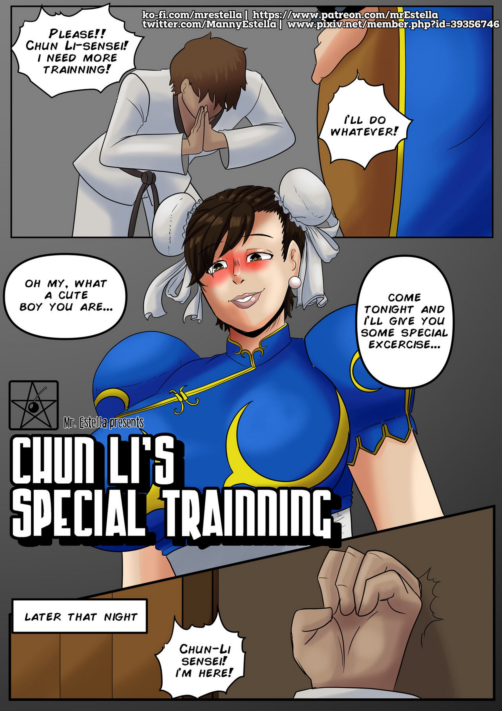 Chun Lis Special Training Mr. Estella 01