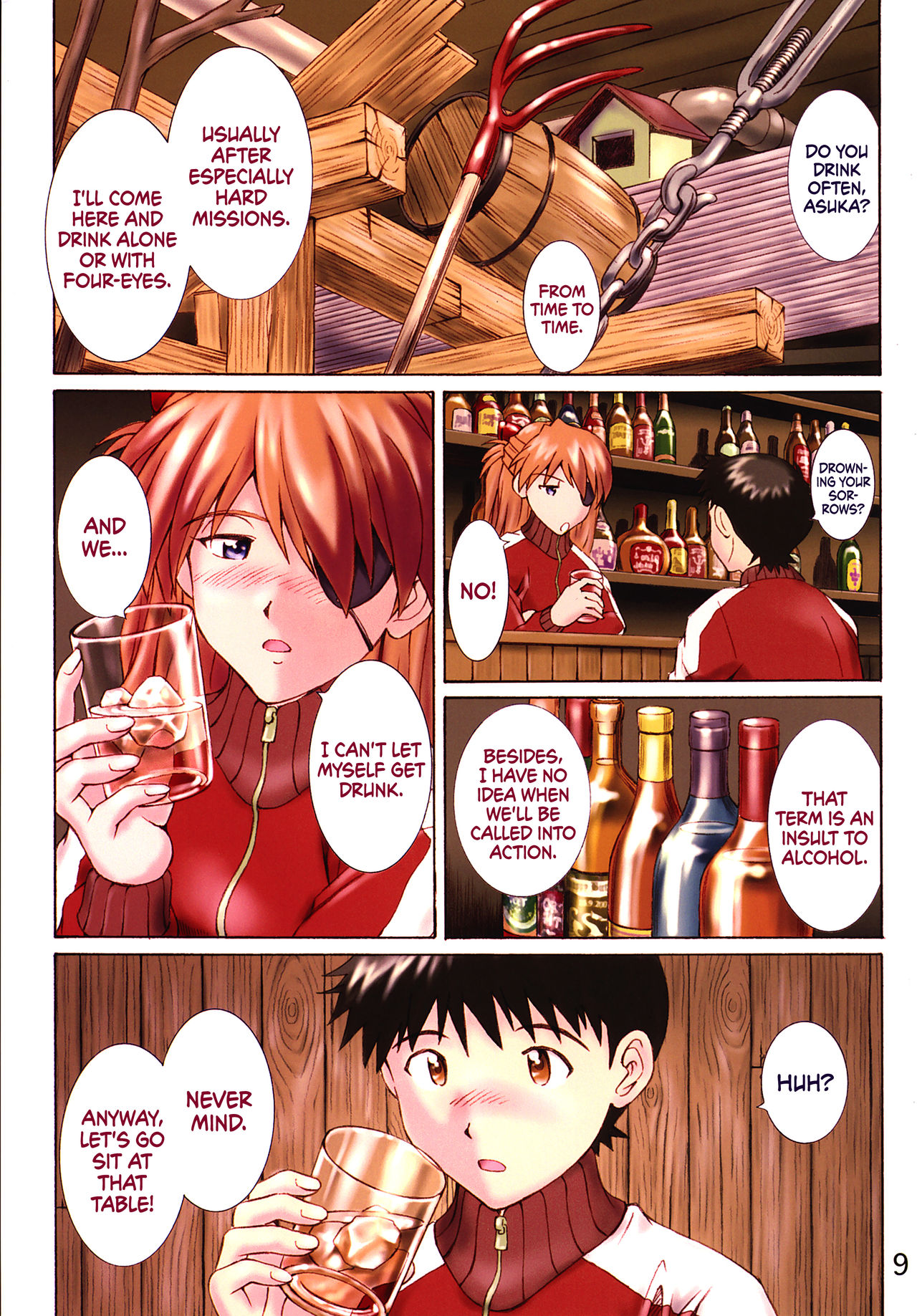 Himegane Evangelion 08