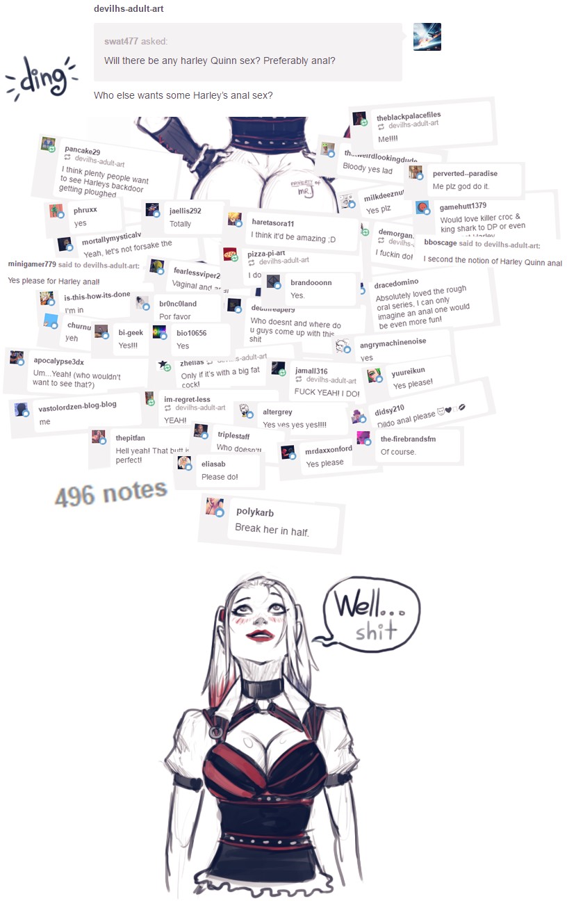 Harley Quinn Superslut Devilhs 39