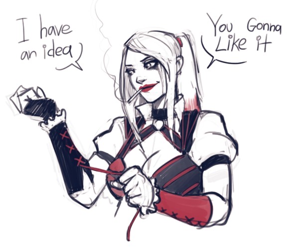 Harley Quinn Superslut Devilhs 60