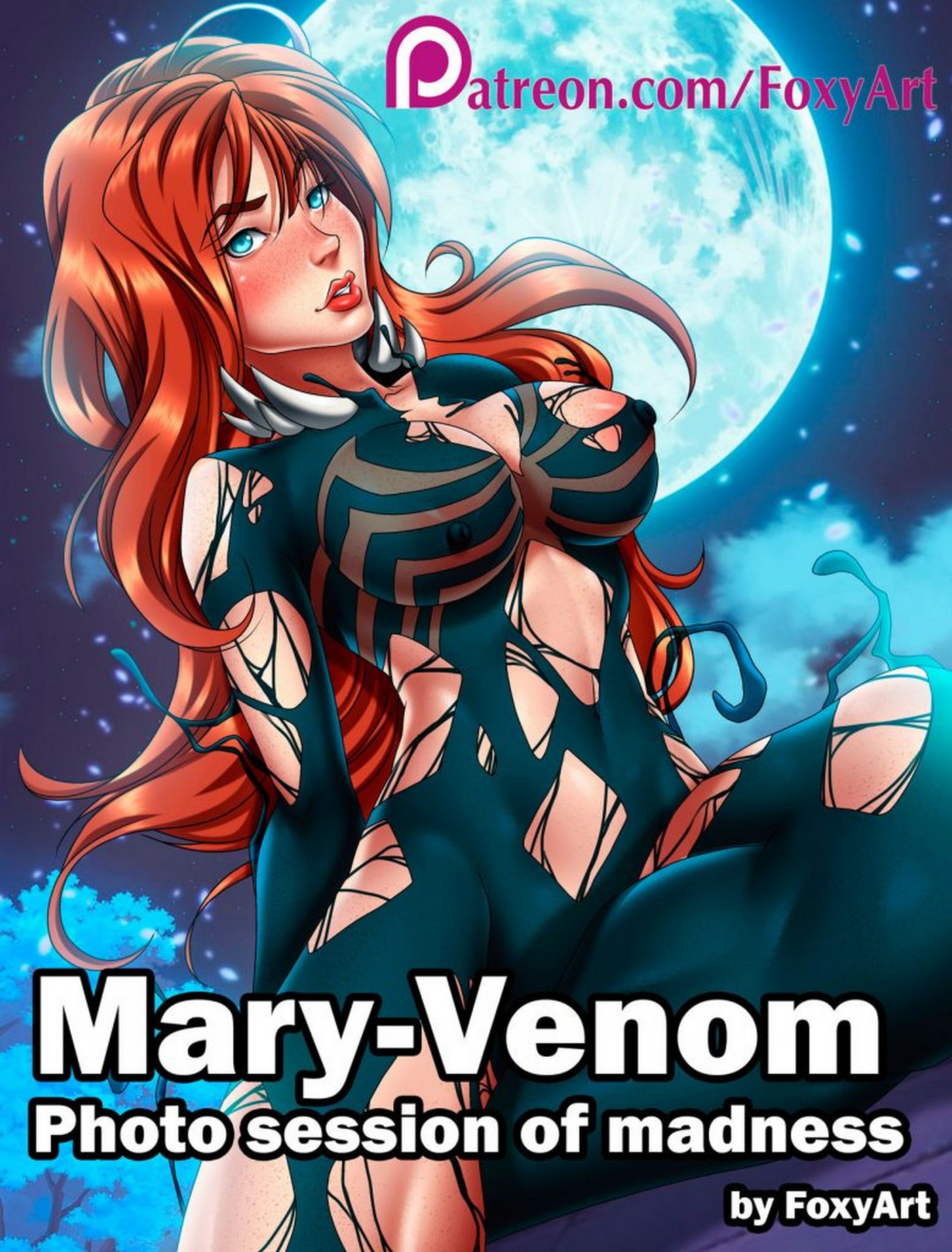 Mary Venom Photo Session Of Madness Foxyart 01