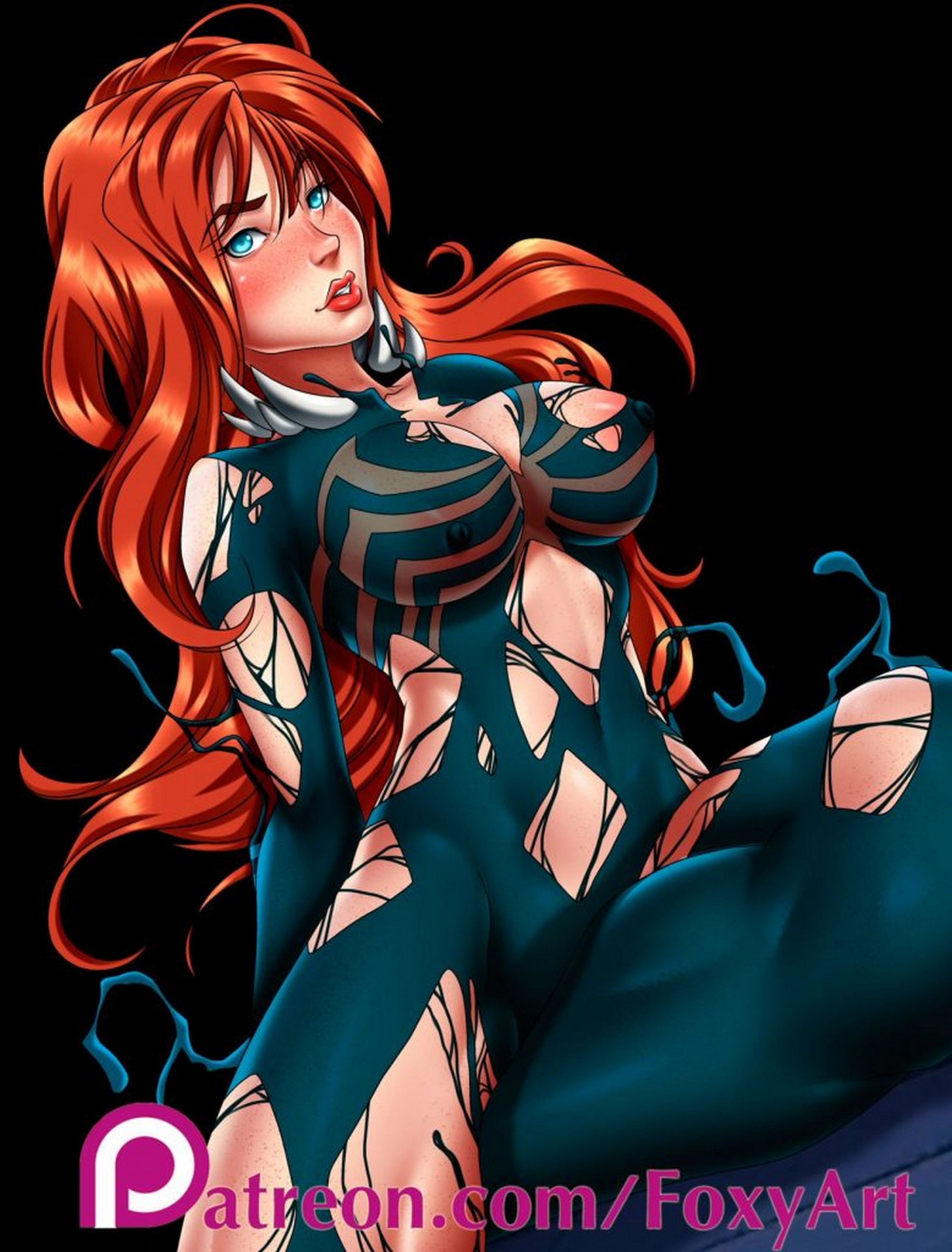 Mary Venom Photo Session Of Madness Foxyart 02