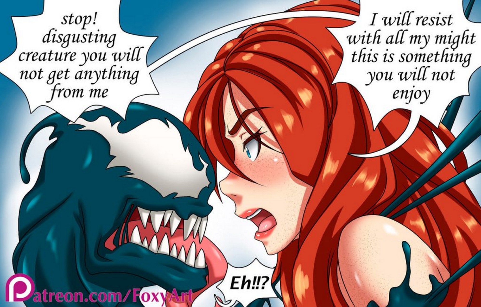 Mary Venom Photo Session Of Madness Foxyart 08