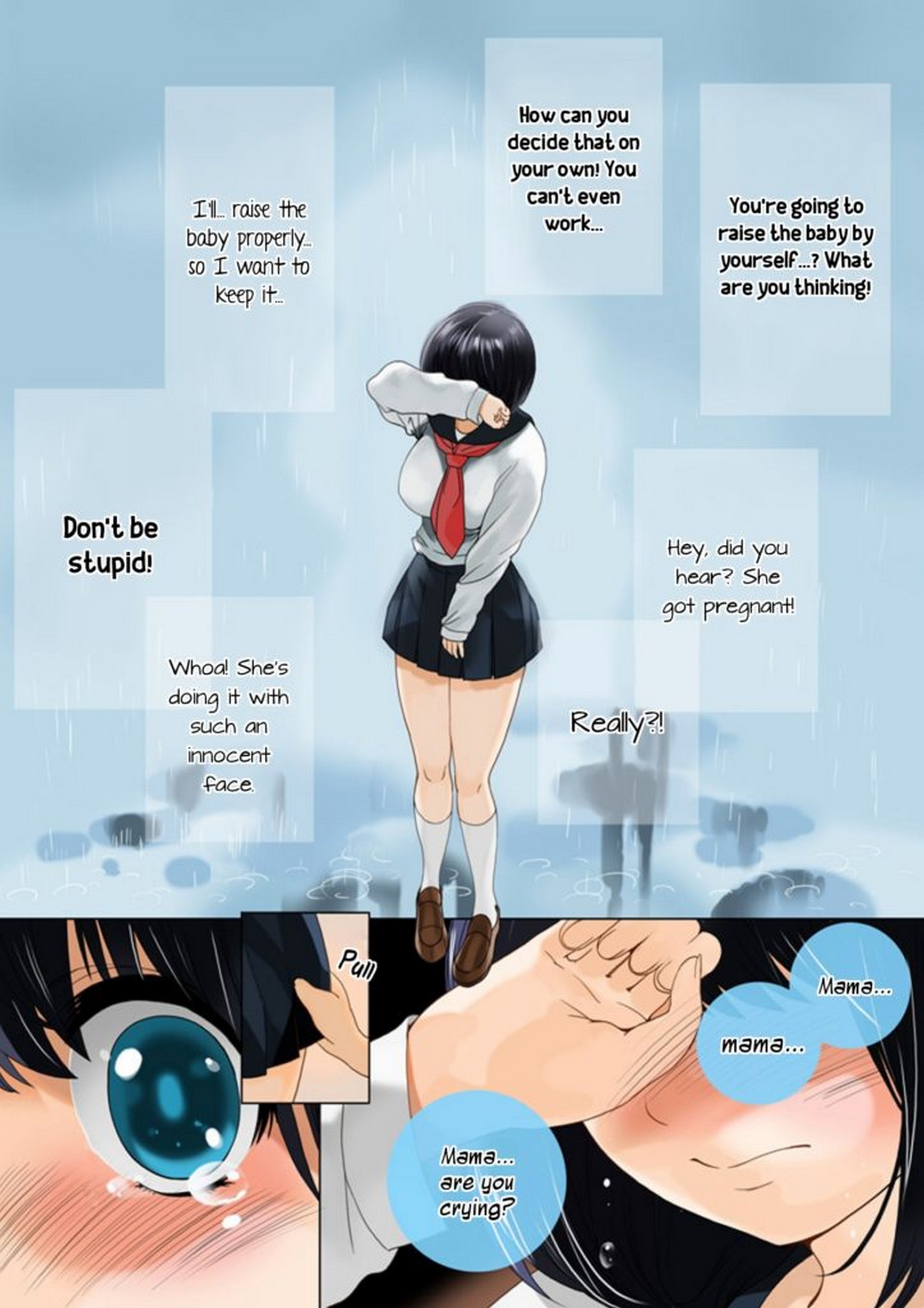 Mother In School Uniform Qoopie 01
