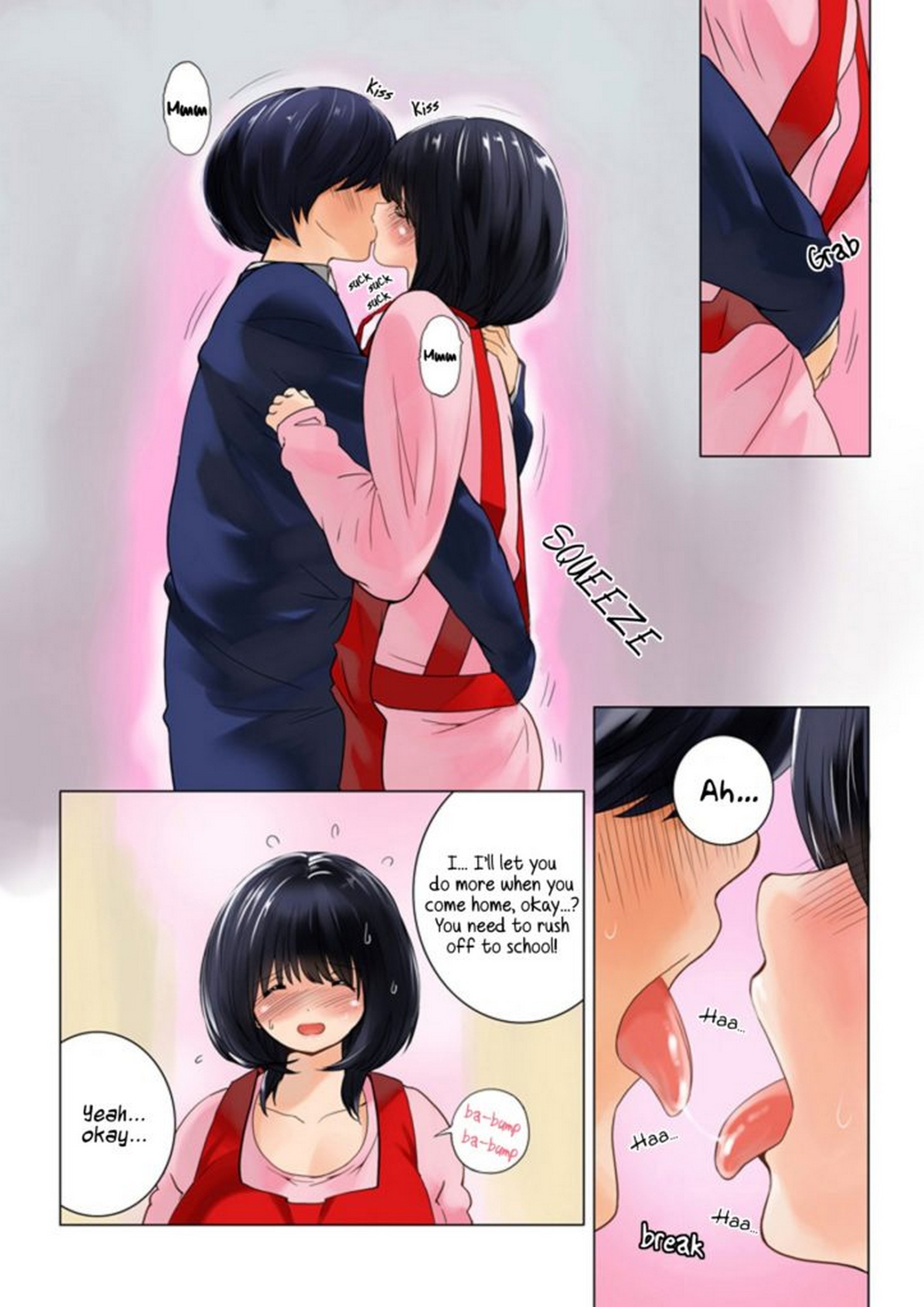 Mother In School Uniform Qoopie 18