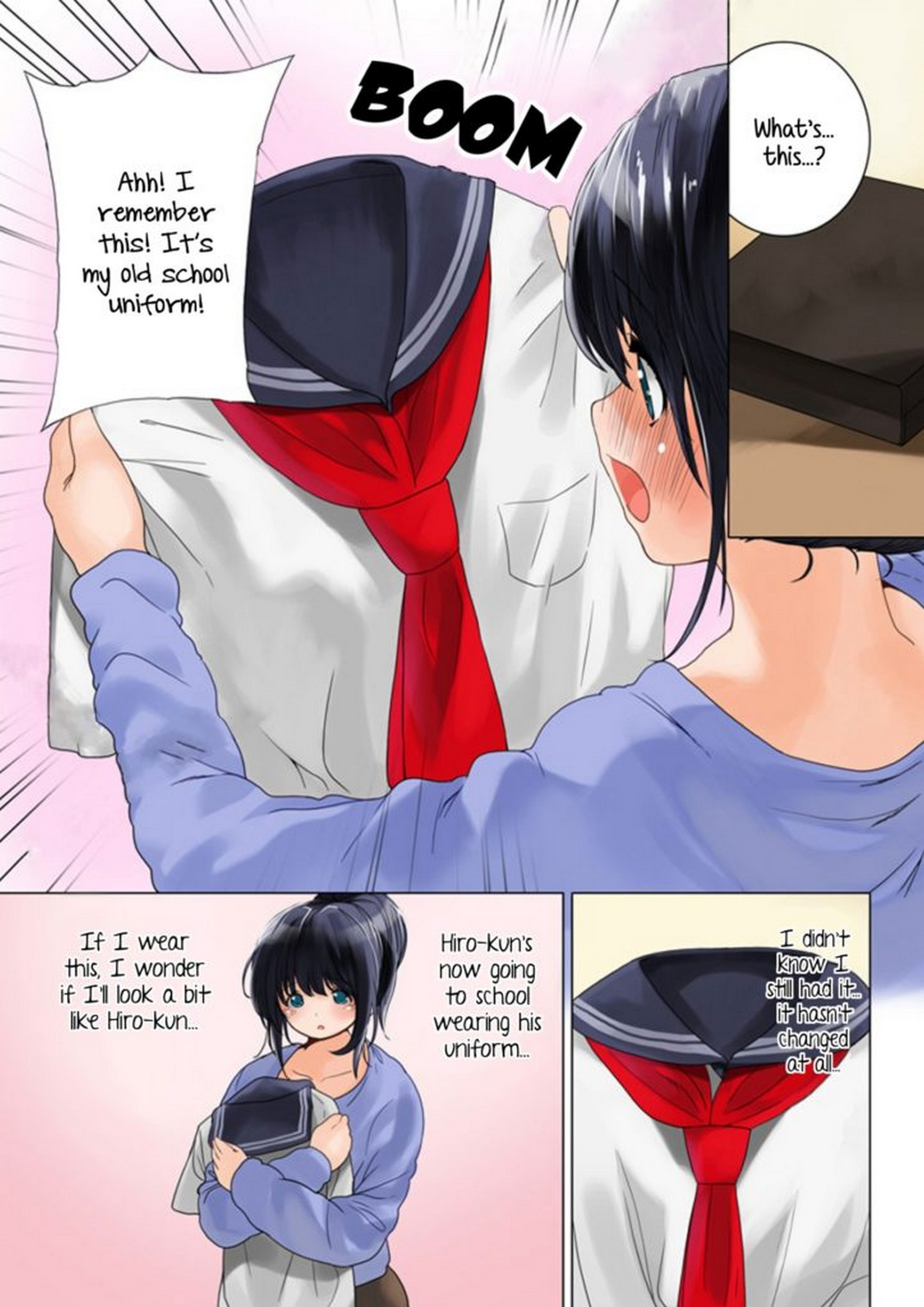 Mother In School Uniform Qoopie 22