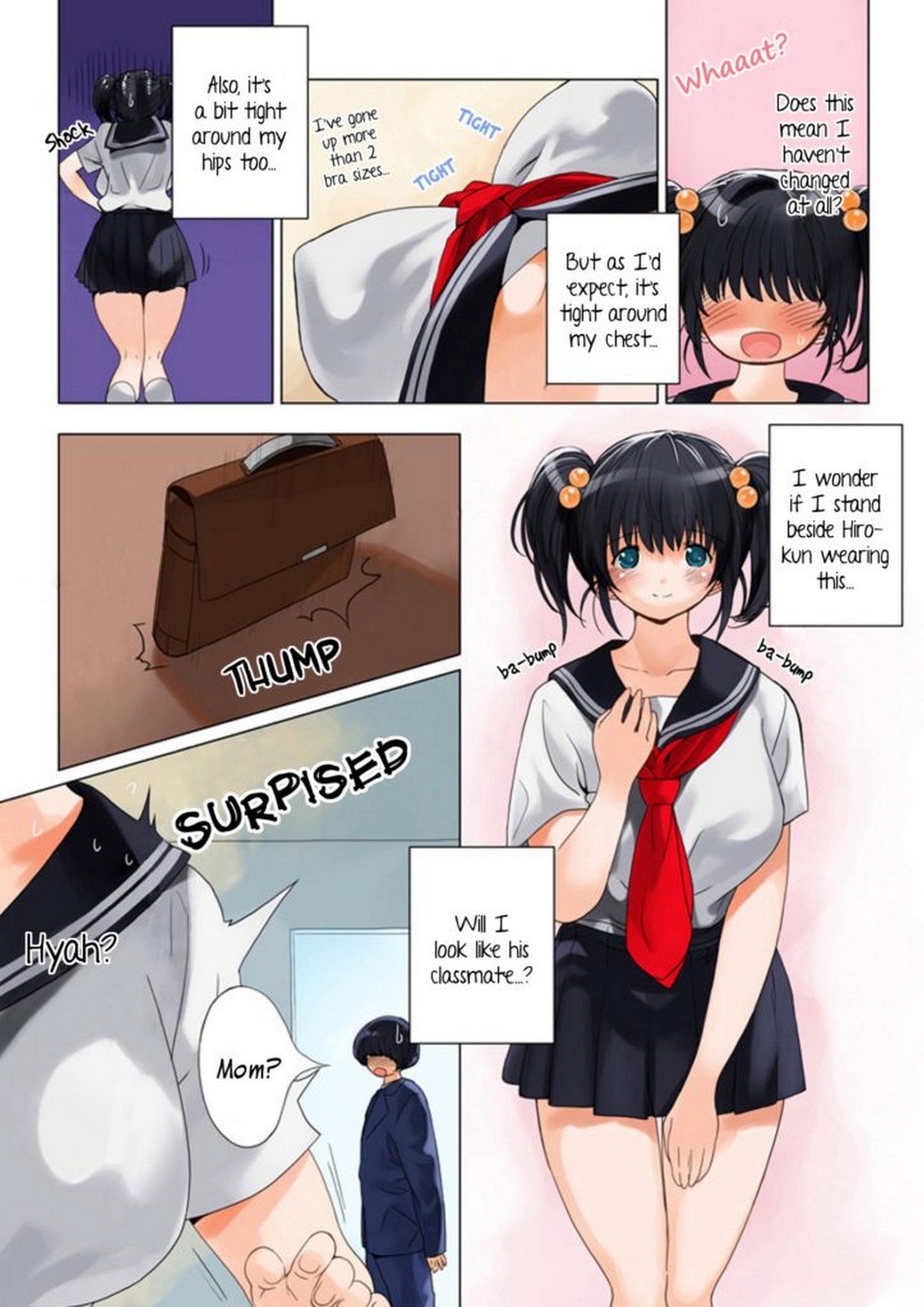 Mother In School Uniform Qoopie 24