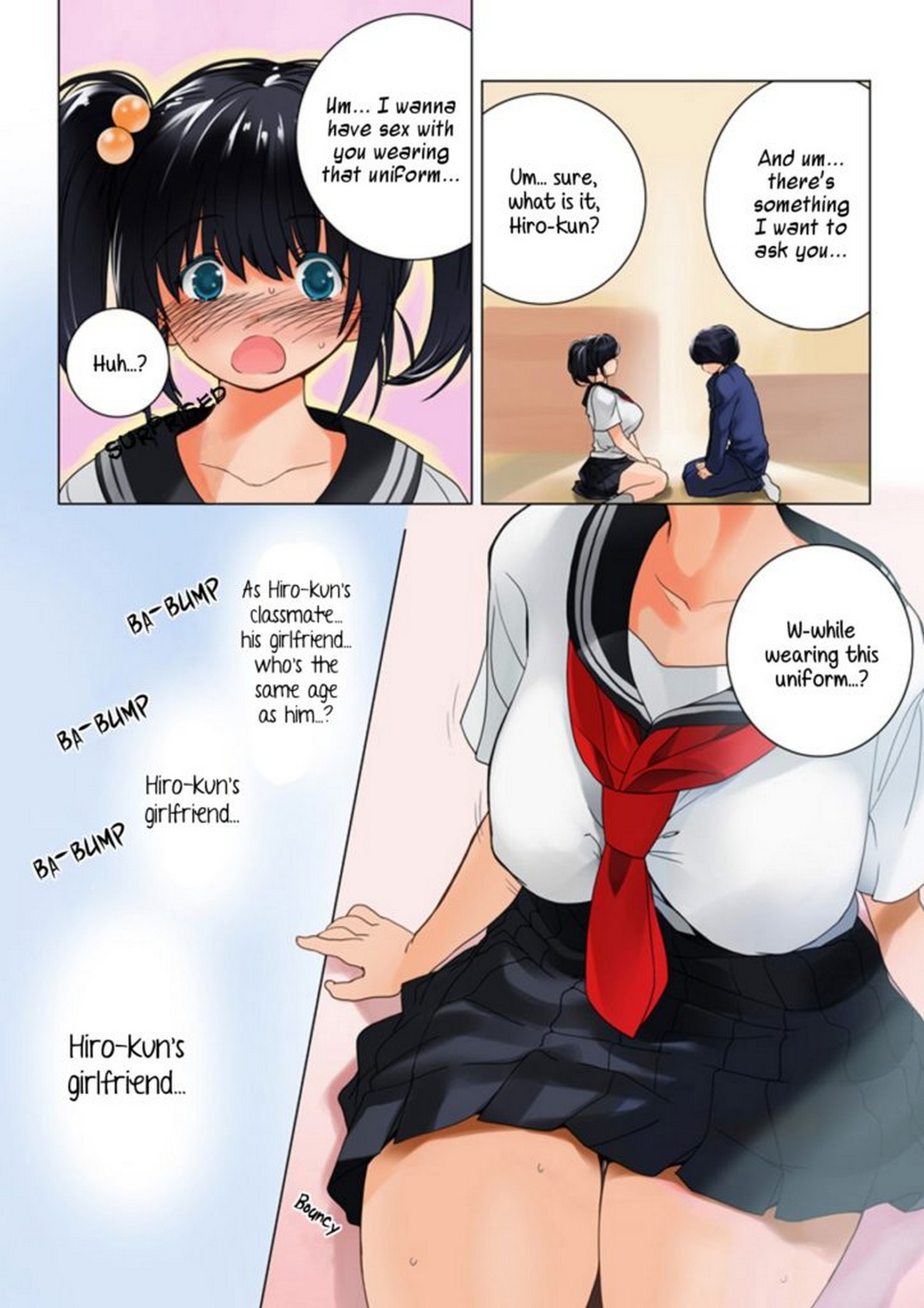 Mother In School Uniform Qoopie 28