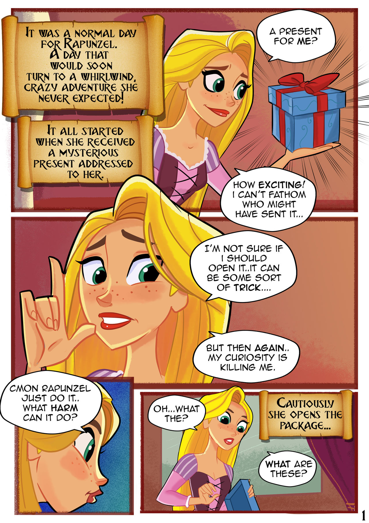 Tangled Comic Poochygirls 01