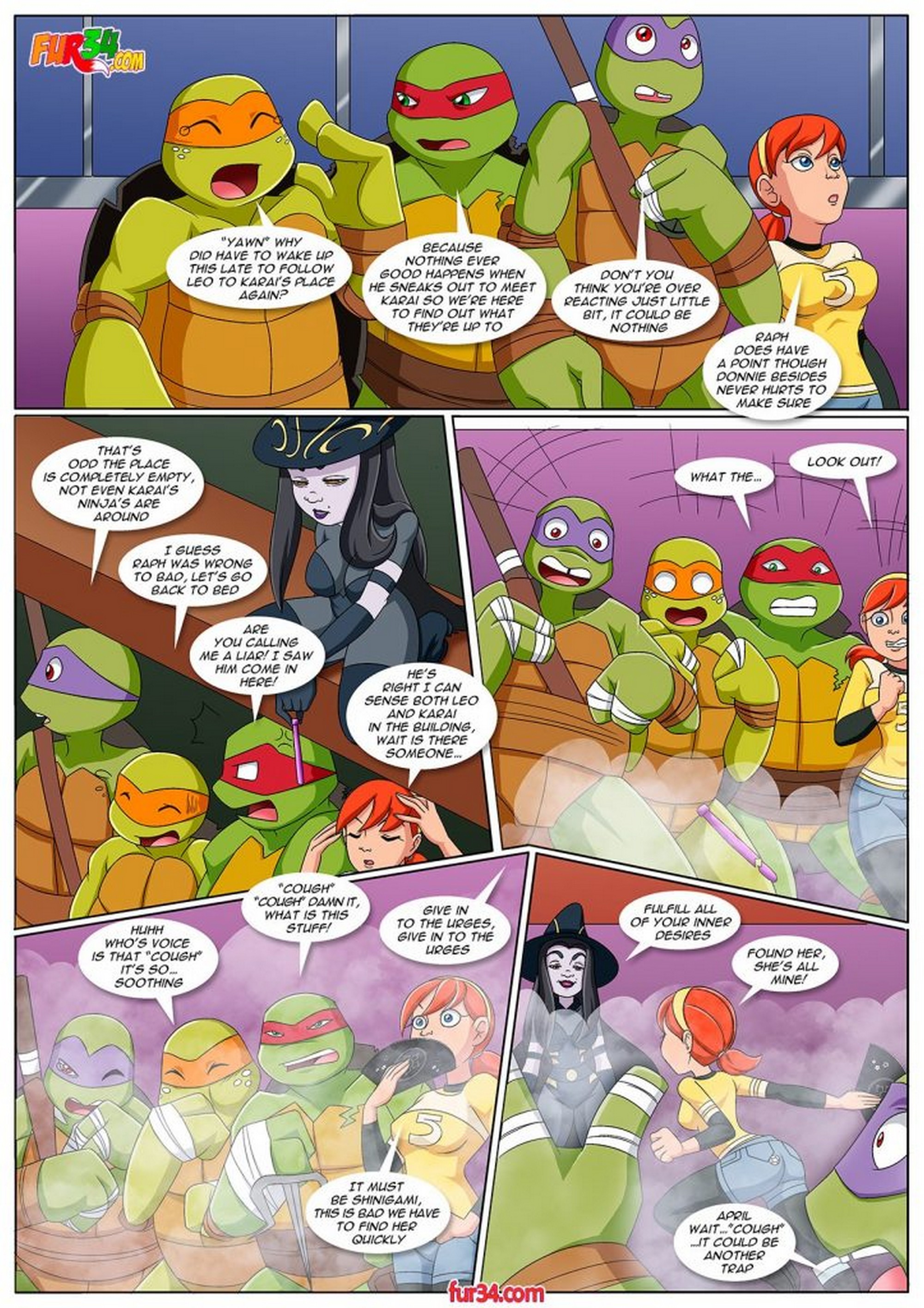 Teenage Horny Kunoichi Girls Palcomix 06