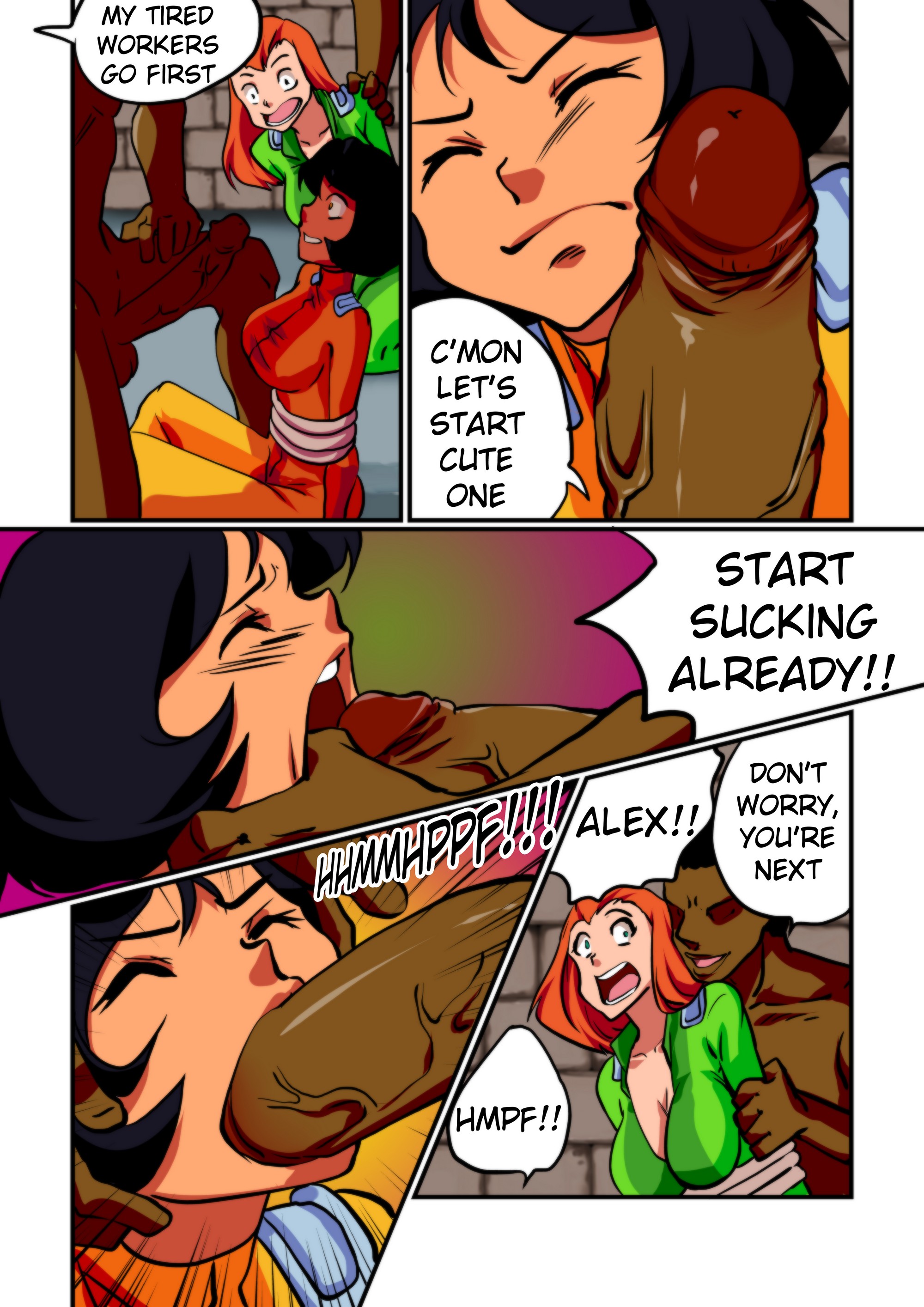 Totally Spies Xxx Comic 01