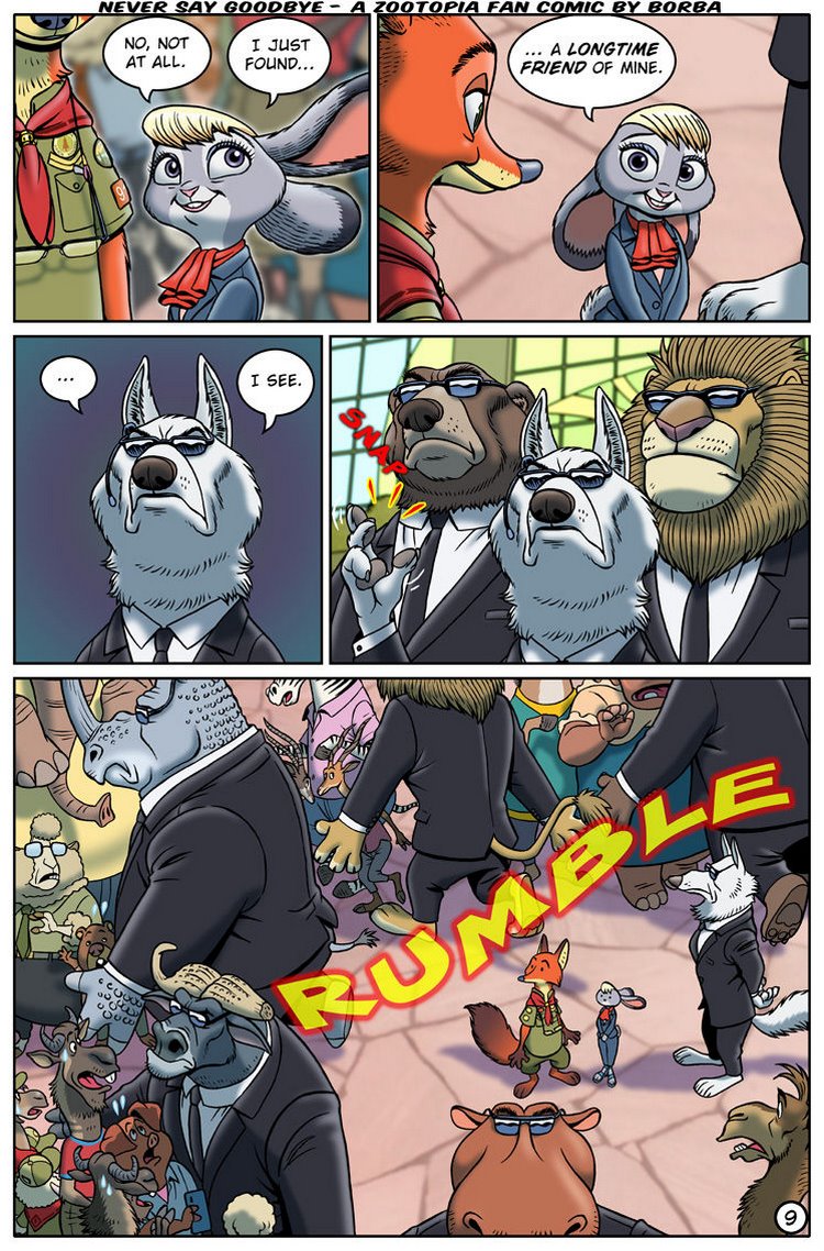 Never Say Goodbye Borba Zootopia 8