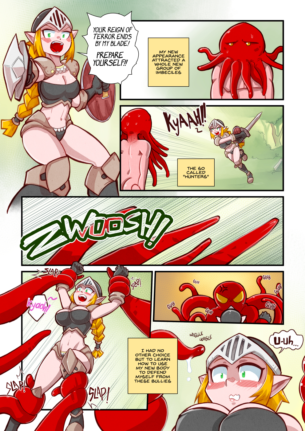 Life As A Tentacle Monster In Another World 05