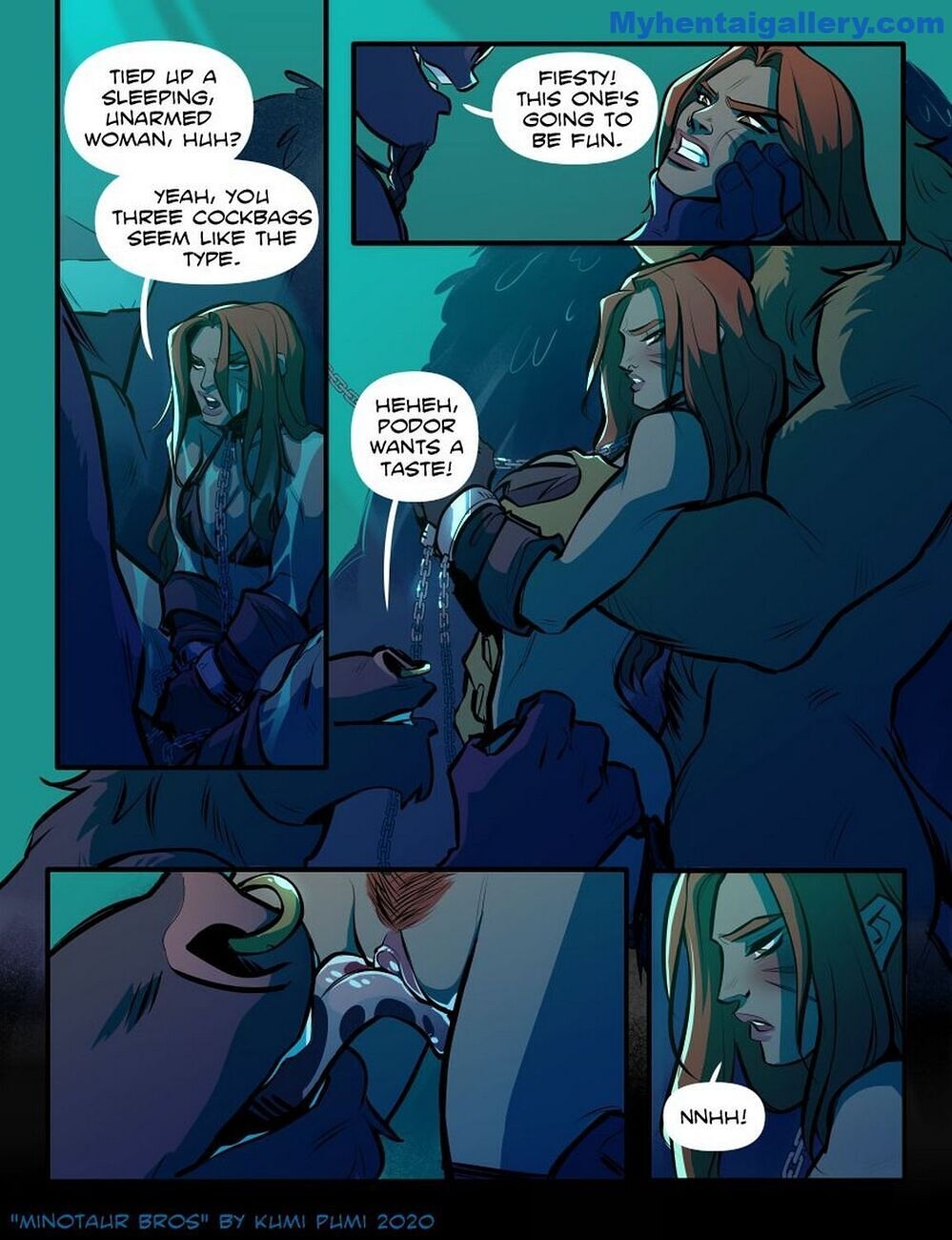 Minotaur Bros Hairy Female 02
