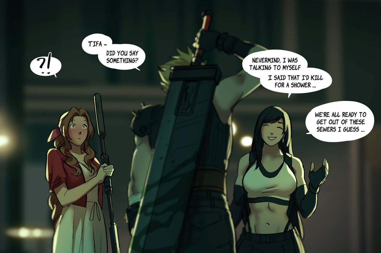 Tifa Takes A Shower Maren Marmulla 09
