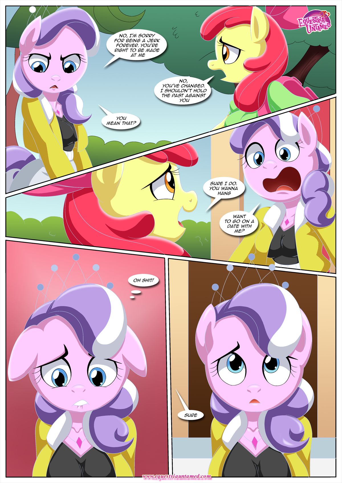 A Diamond Heart Palcomix My Little Pony 05