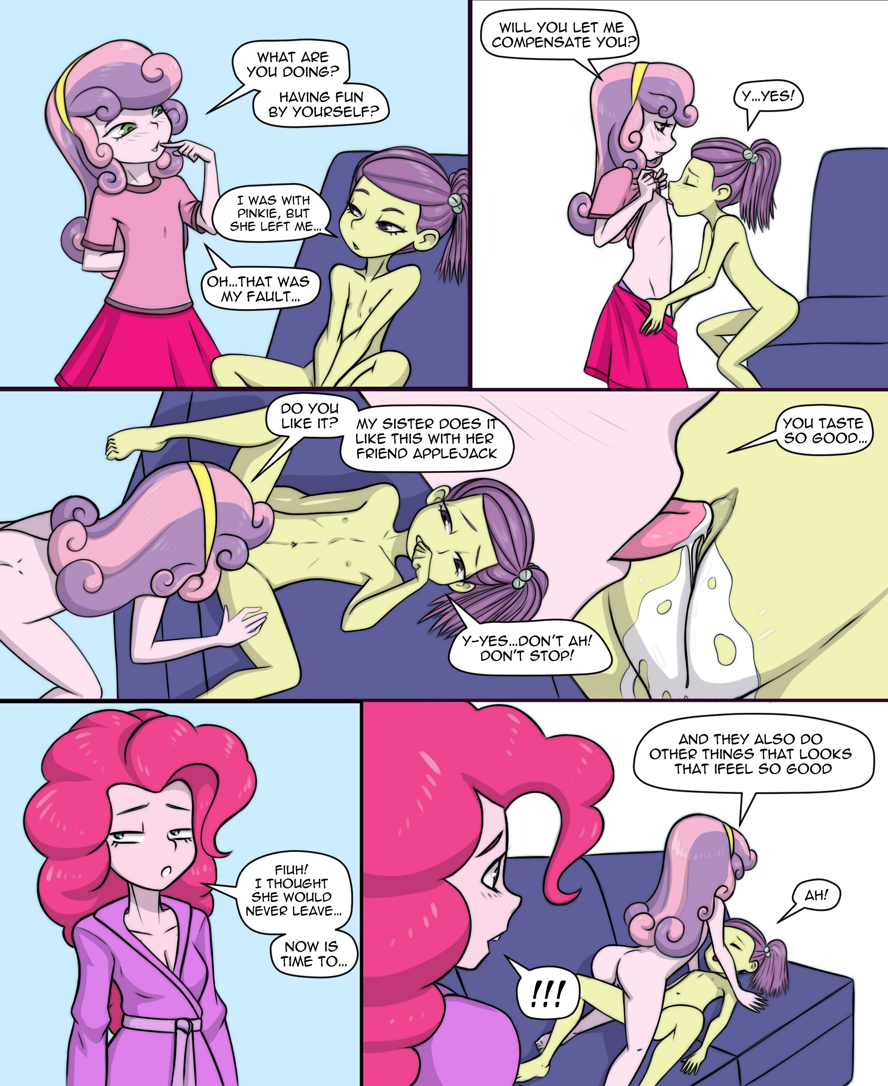 Pinkies Exciting Babysitting Oldskullkid 04