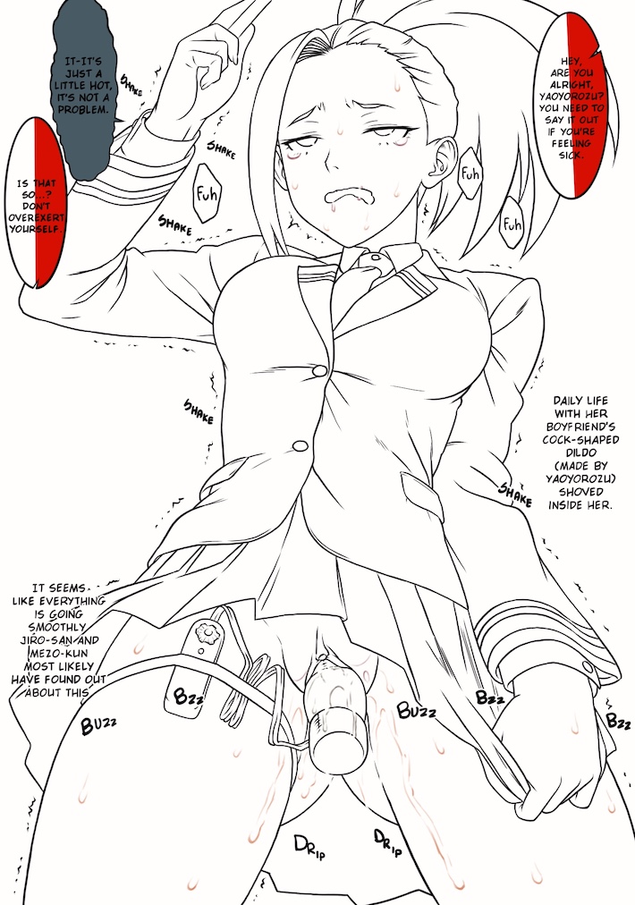 Aoyorozu San Became A Lover My Hero Academia 06