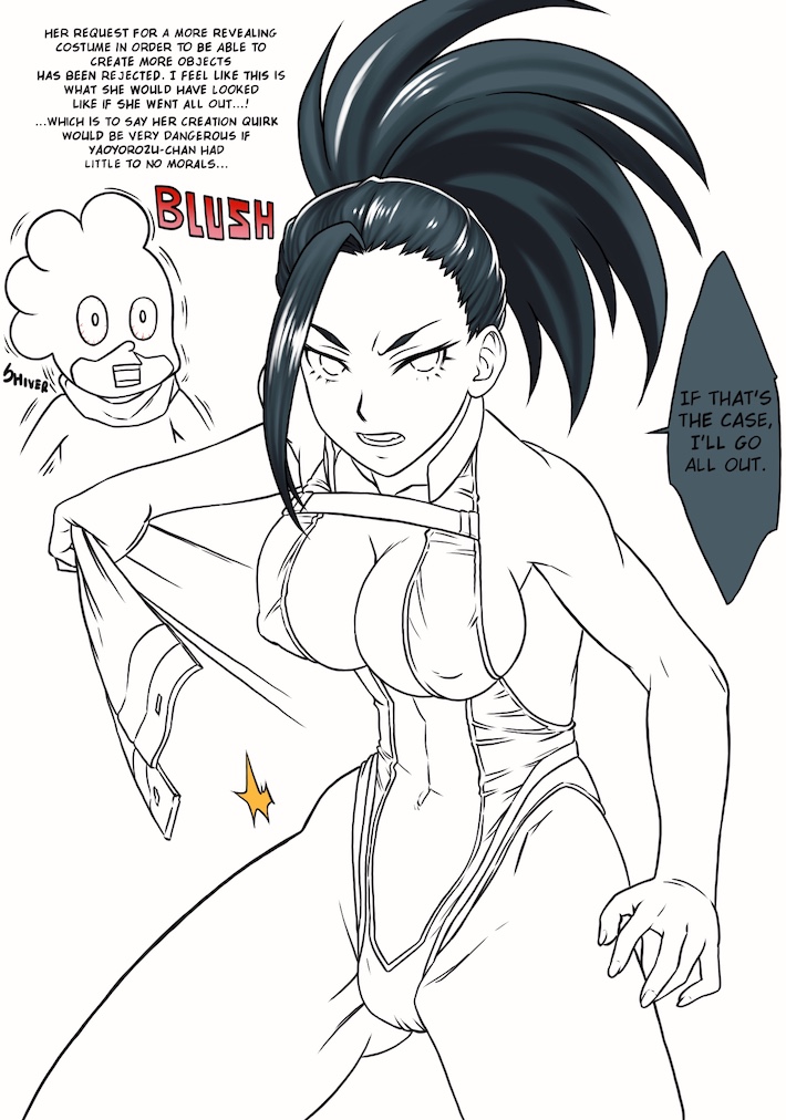 Aoyorozu San Became A Lover My Hero Academia 08