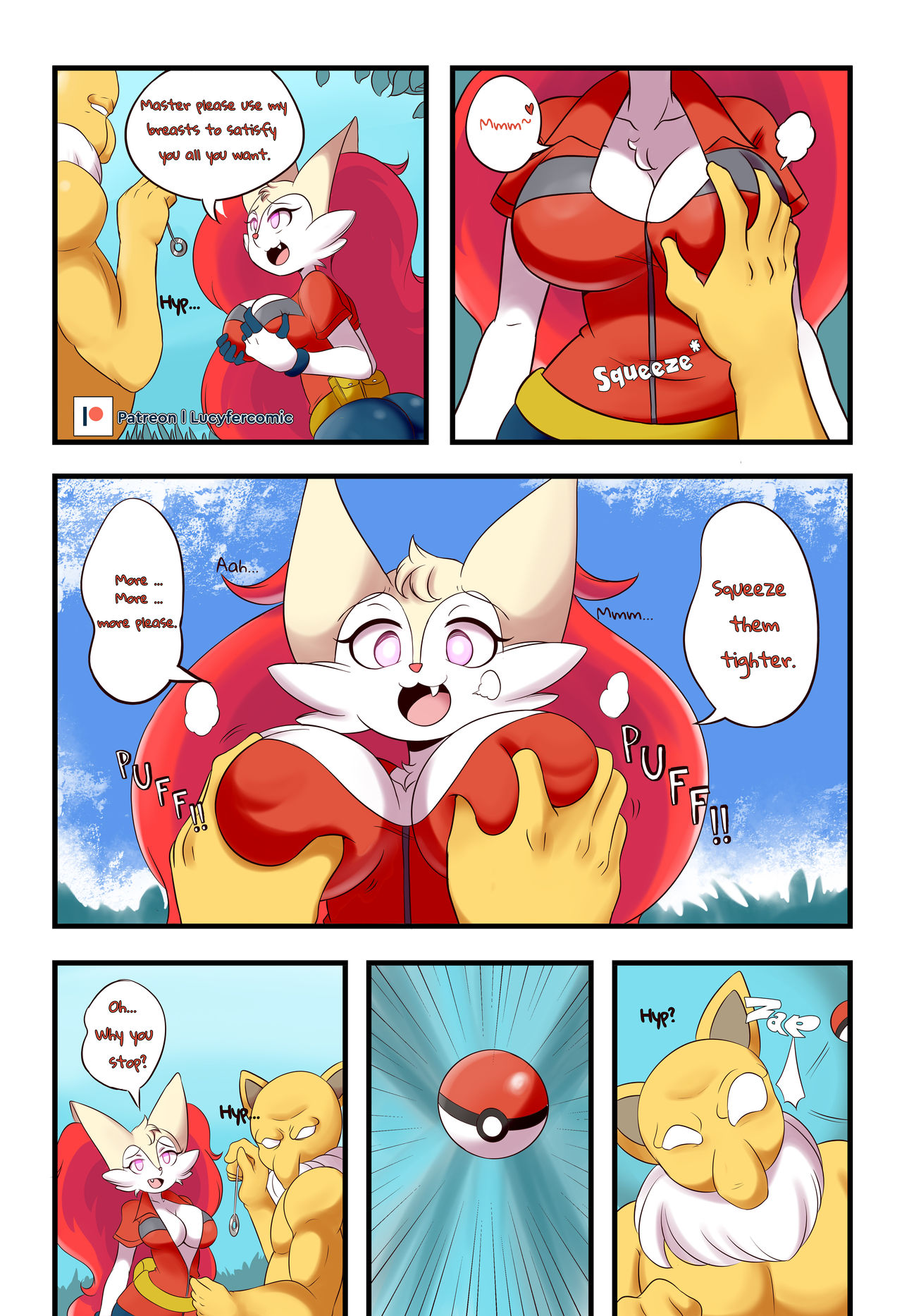 Braixen Bray Lucyfer Comic 03