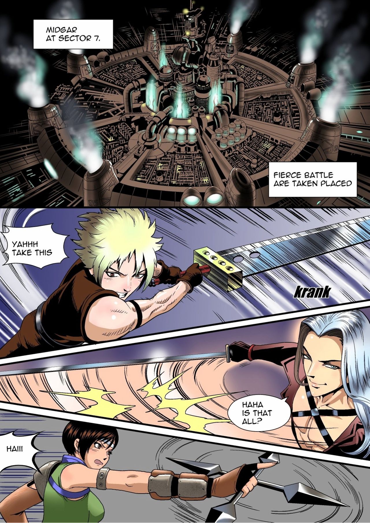 Giantess Fantasia Final Fantasy 7 03