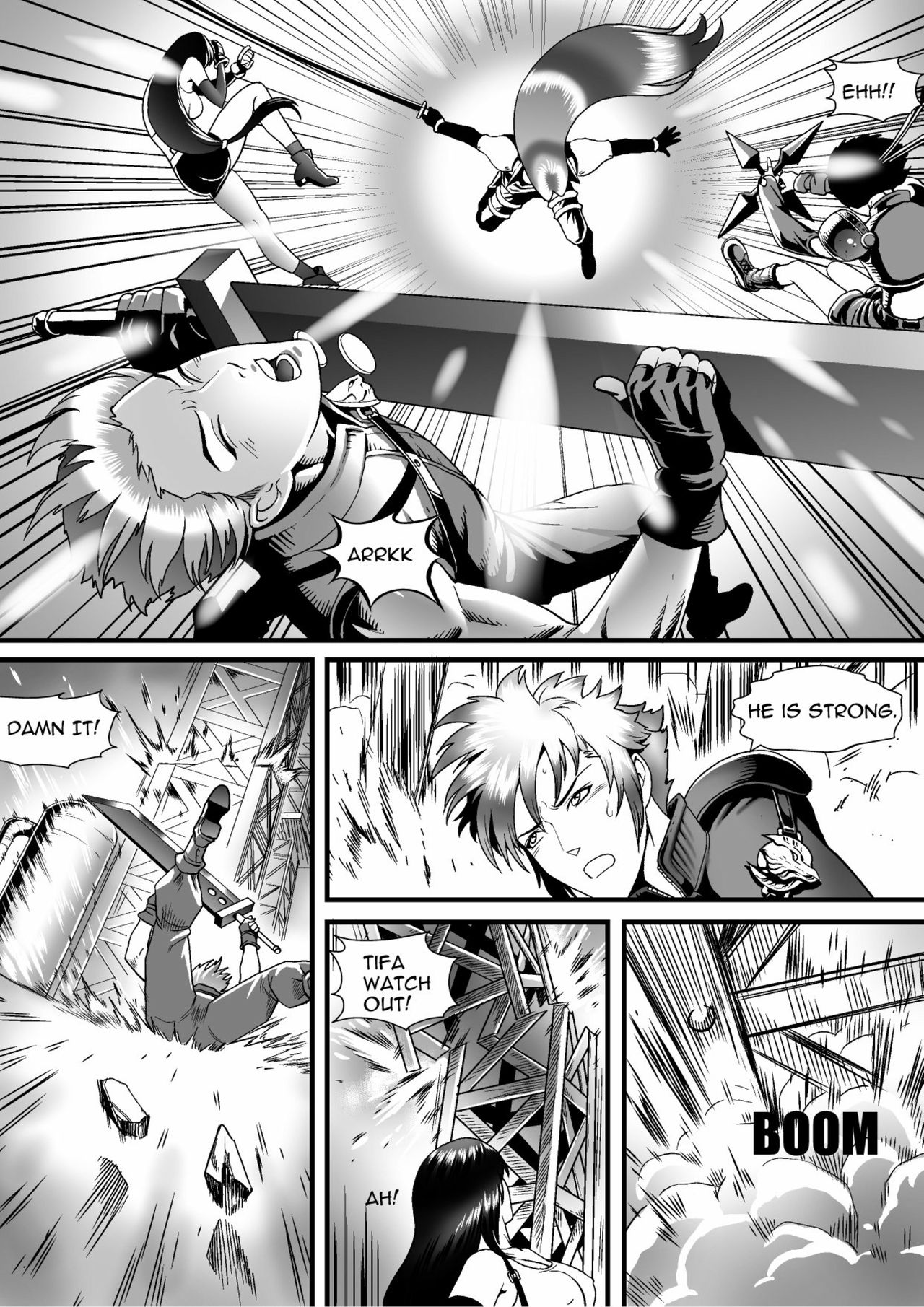 Giantess Fantasia Final Fantasy 7 05