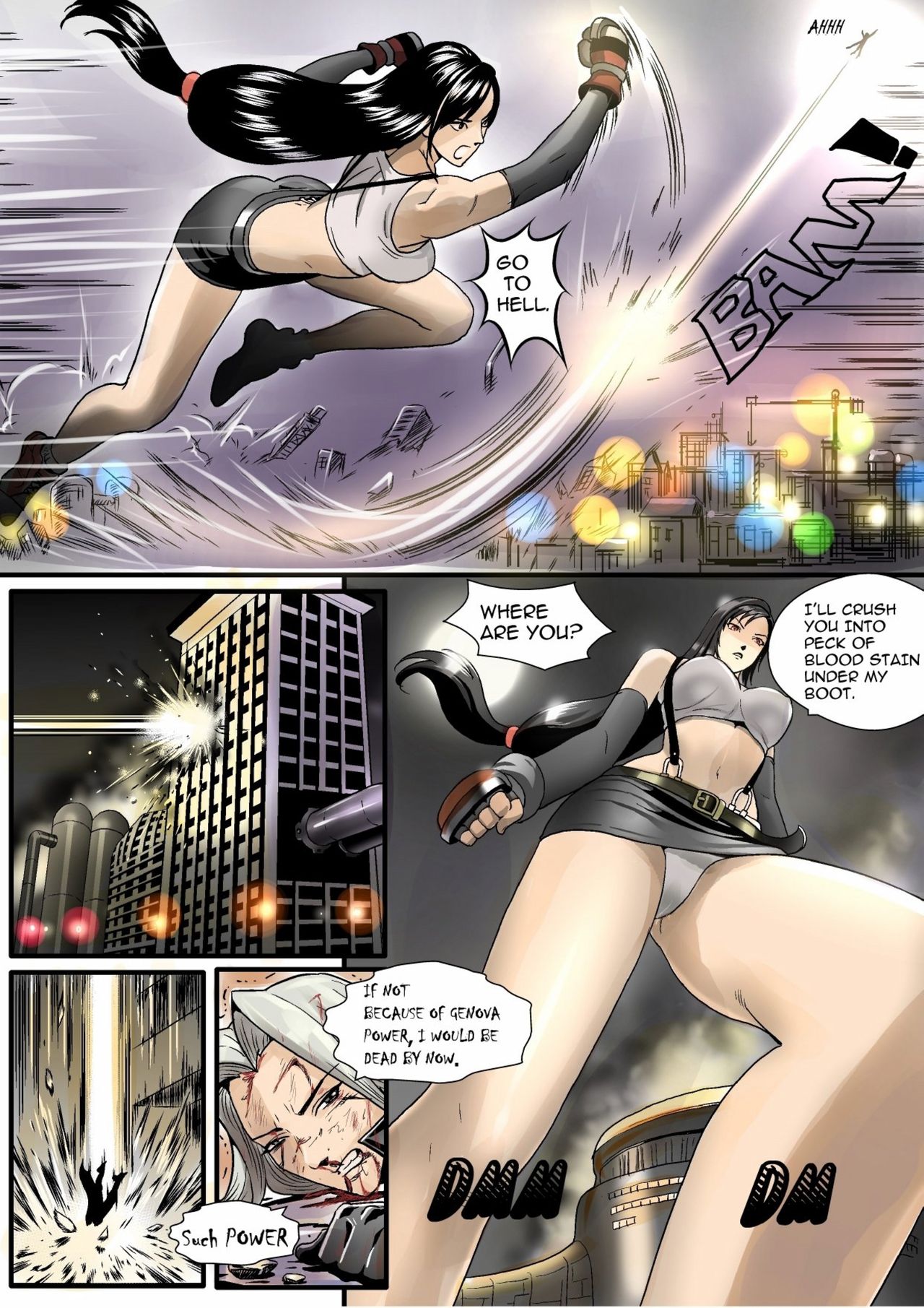 Giantess Fantasia Final Fantasy 7 11