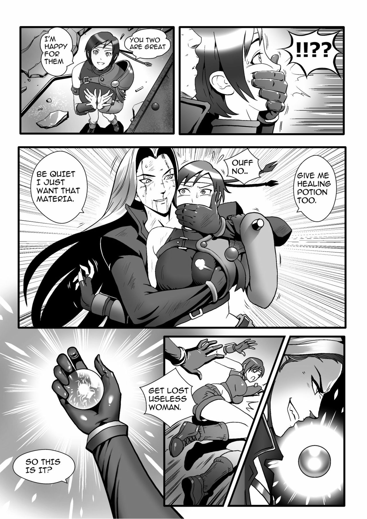 Giantess Fantasia Final Fantasy 7 14