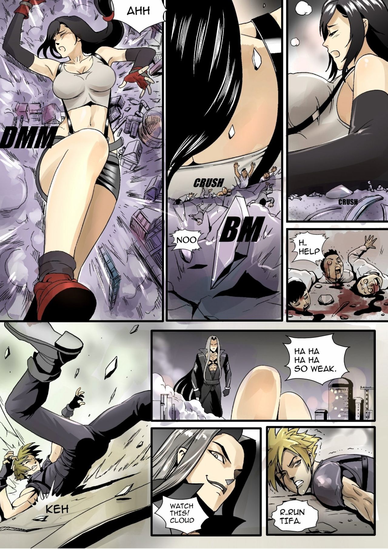 Giantess Fantasia Final Fantasy 7 17