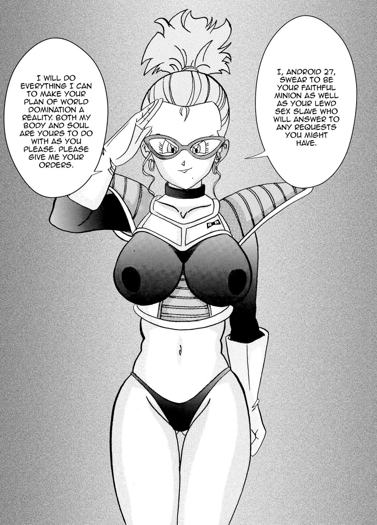 Tanjou Aku No Onna Senshi Jinzou Ningen Ryousan Ka Keikaku Dragon Ball 07