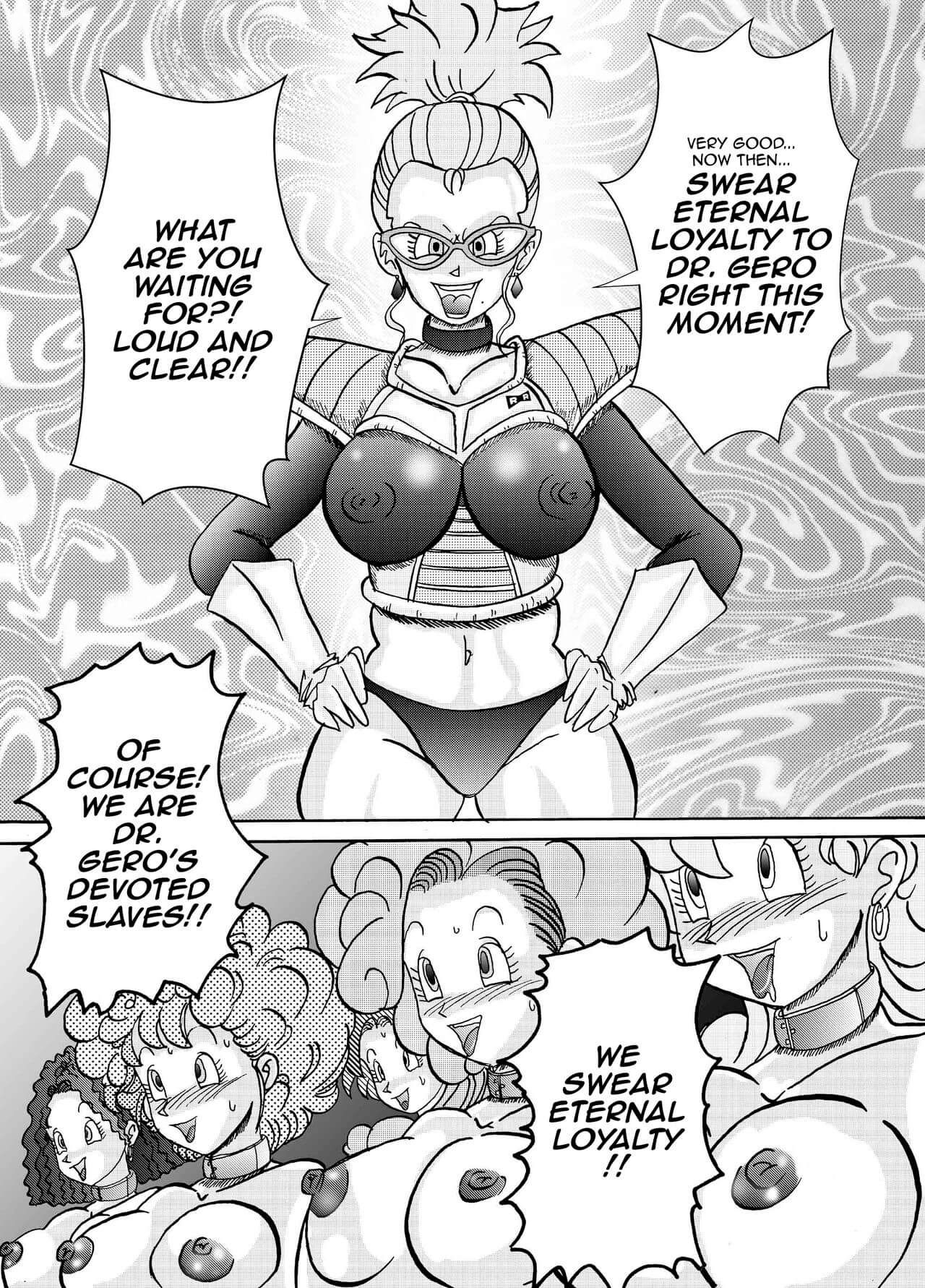 Tanjou Aku No Onna Senshi Jinzou Ningen Ryousan Ka Keikaku Dragon Ball 11