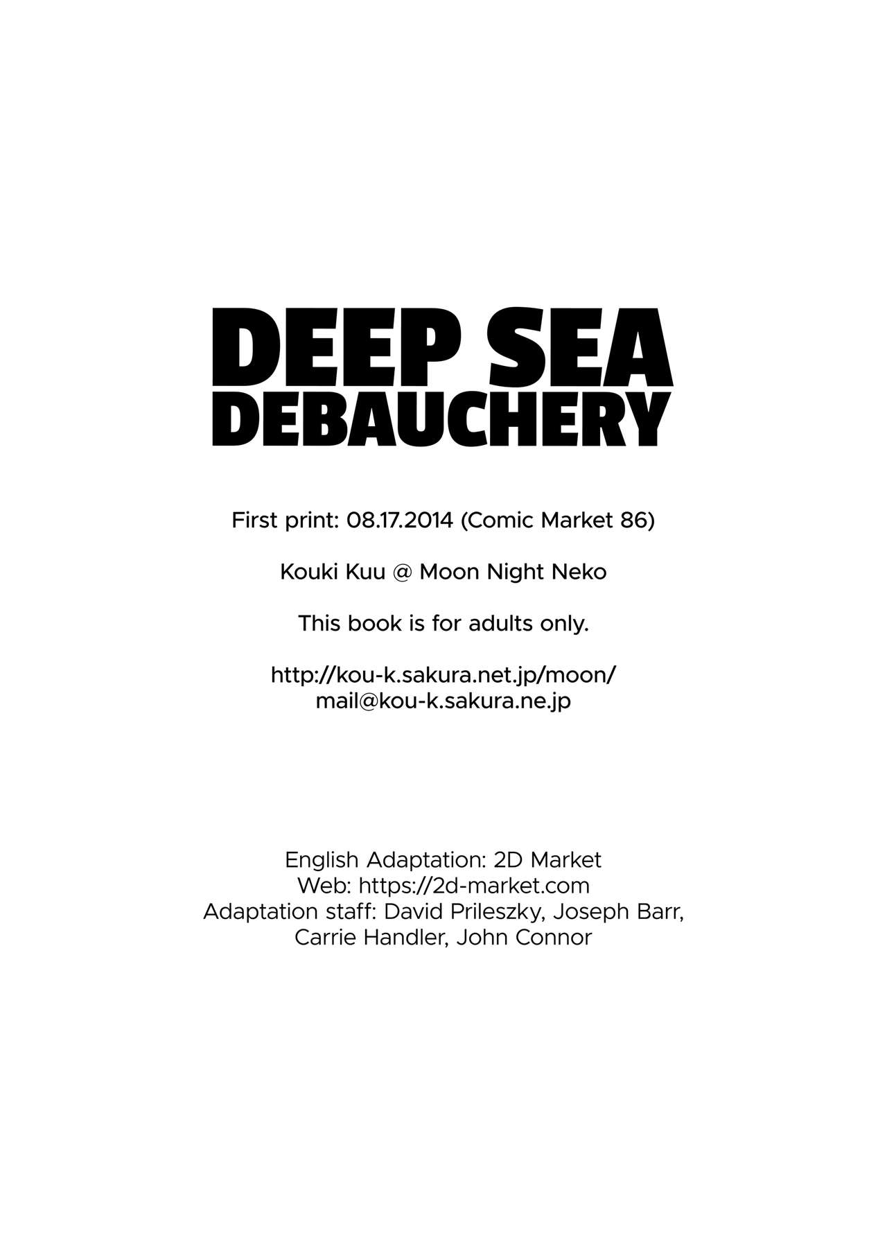 Deep Sea Debauchery Kantai Collection 19