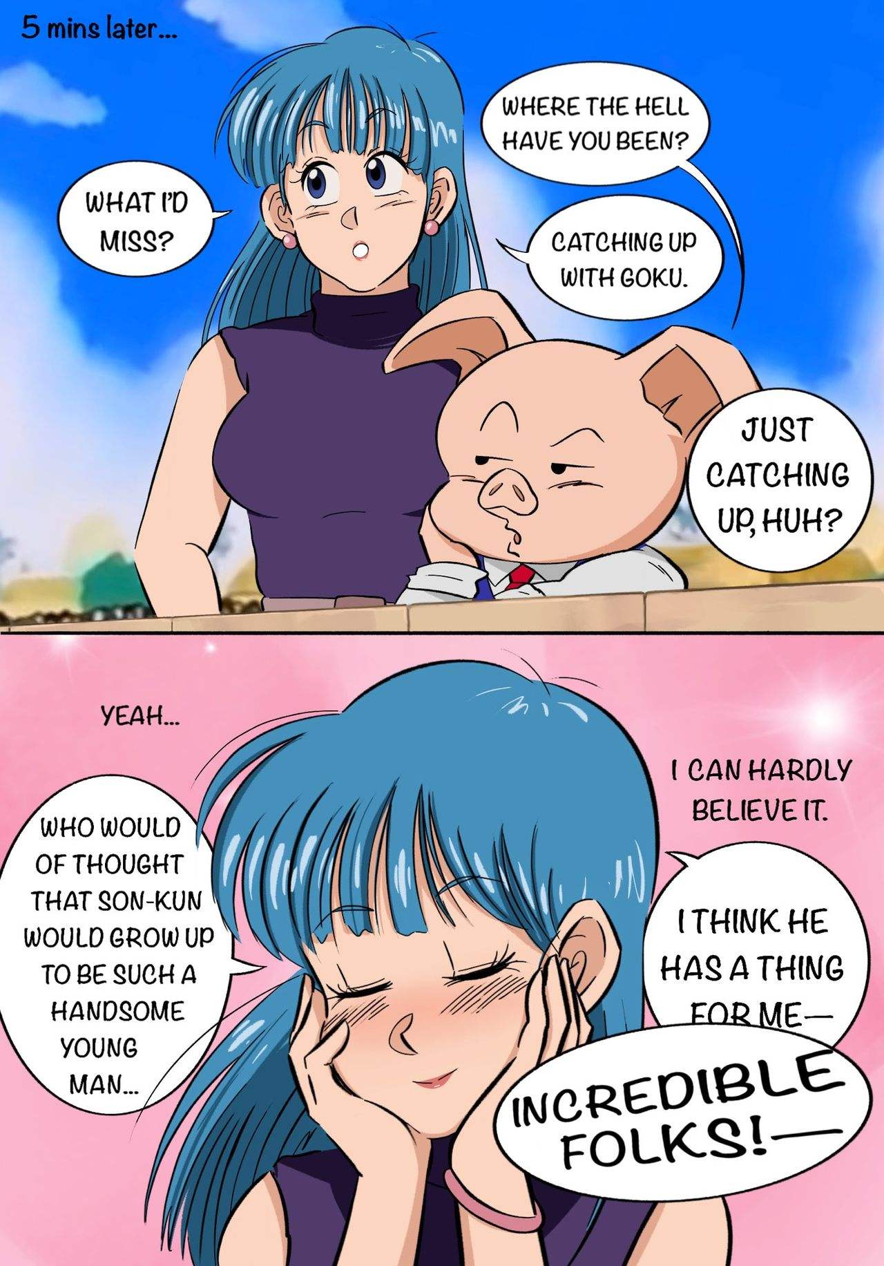 Goku Reunites With An Old Friend Gokutrash 11