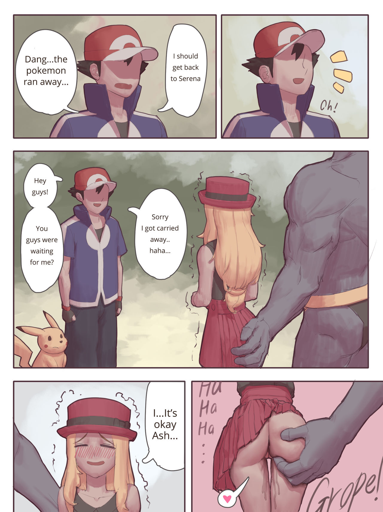 Machamp Used Knock Up 3 – Serena 12