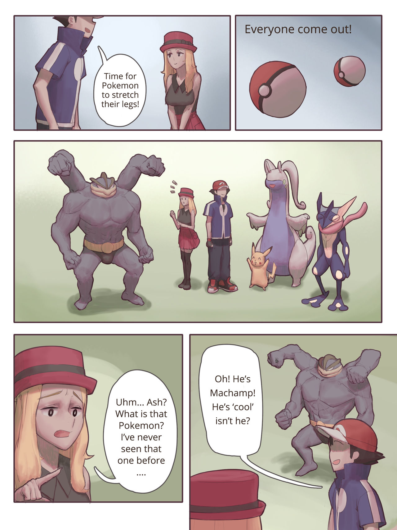Machamp Used Knock Up 3 – Serena 5