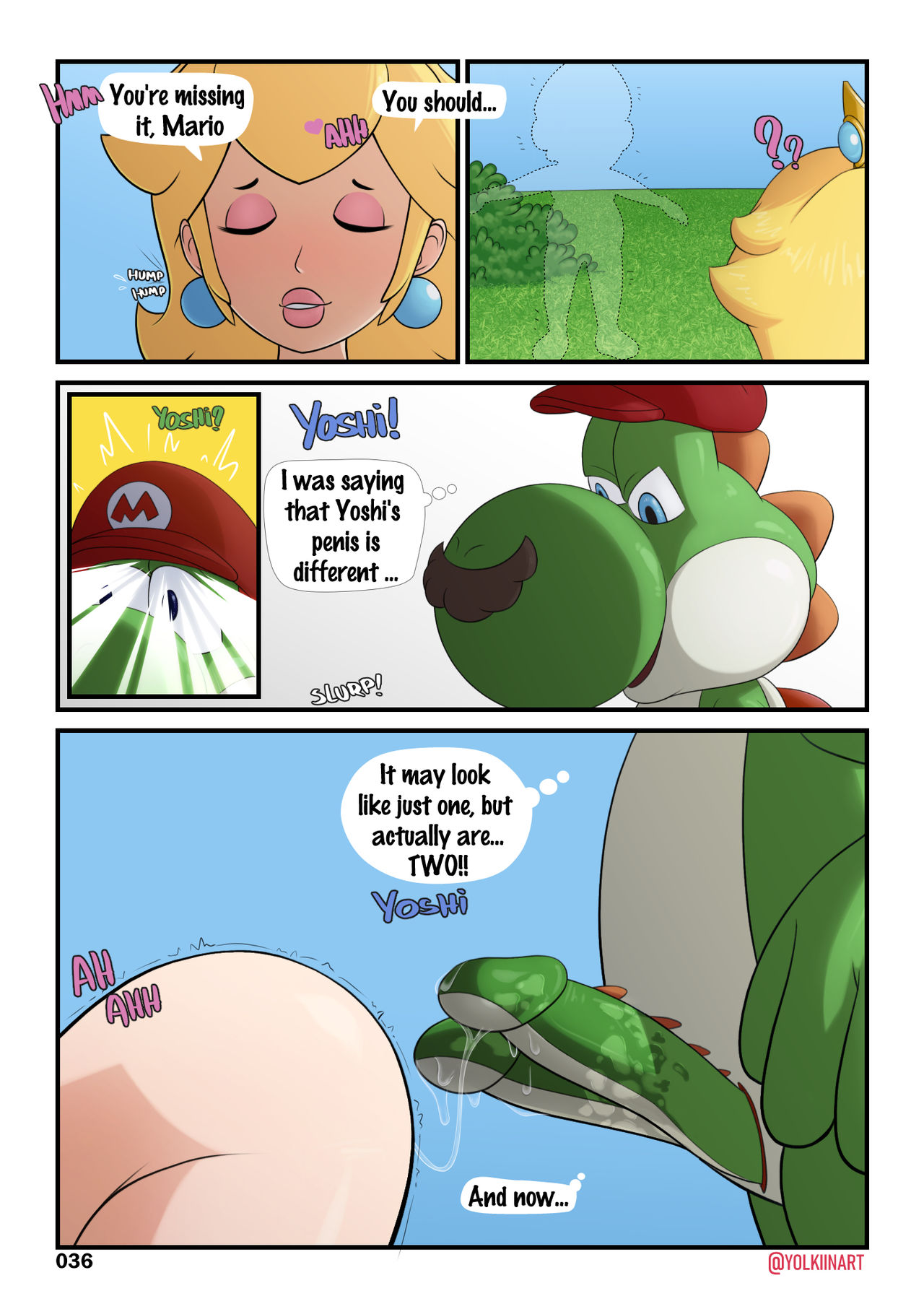 Peach Sex Odyssey – Yolkiin 36