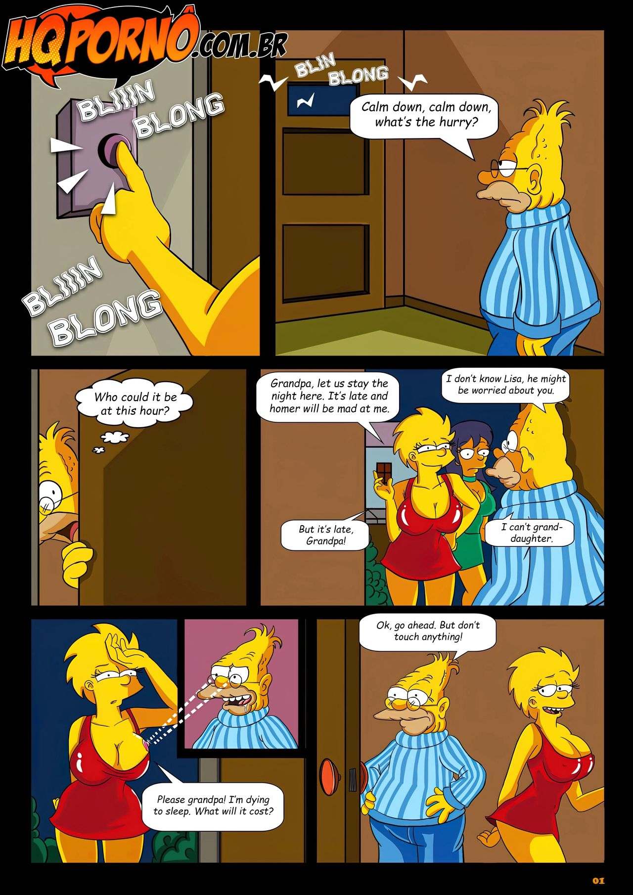 Os Simpsexys – Sleepover At Grandpas House 2