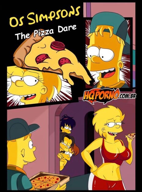 Os Simpsons – The Pizza Dare 1