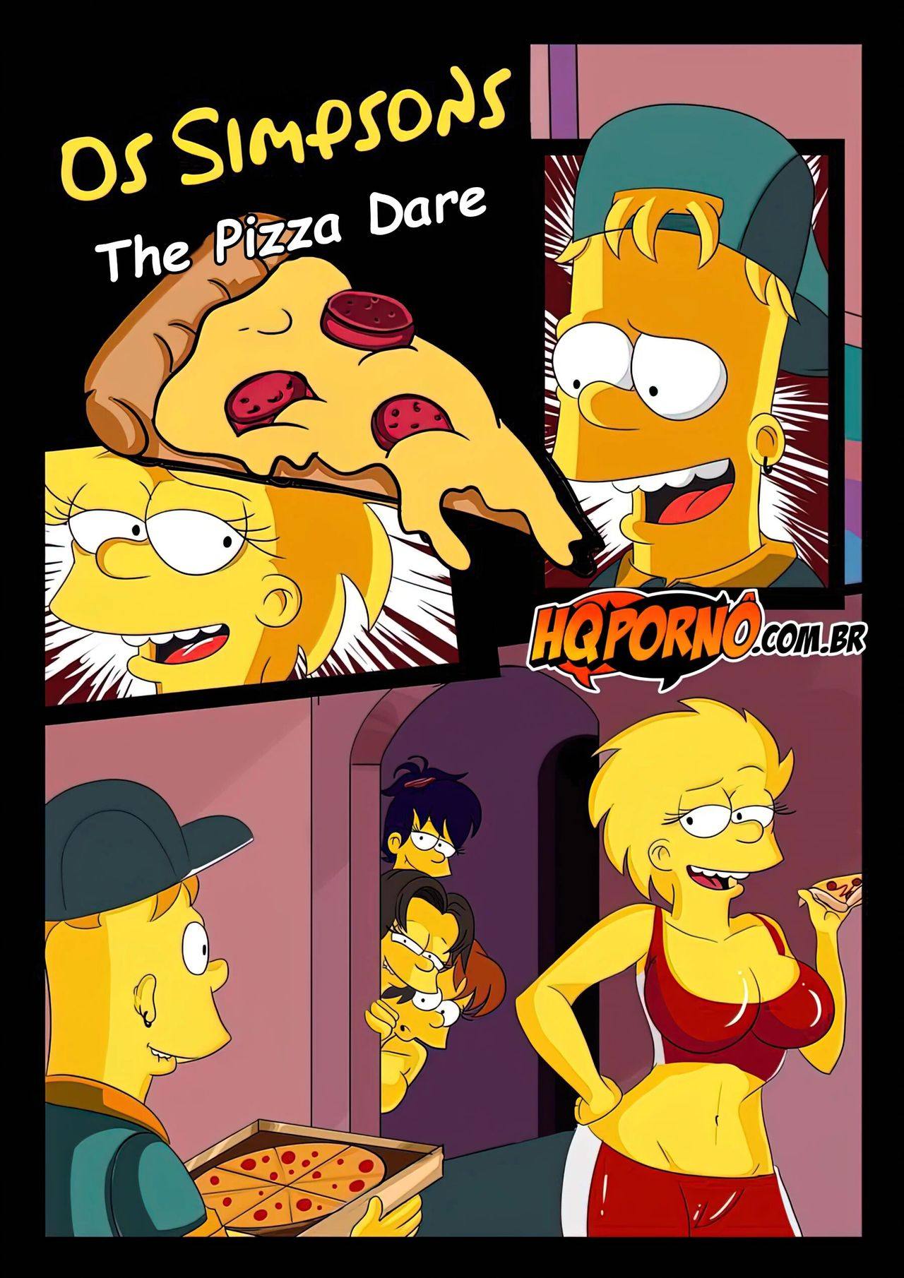 Os Simpsons – The Pizza Dare 1