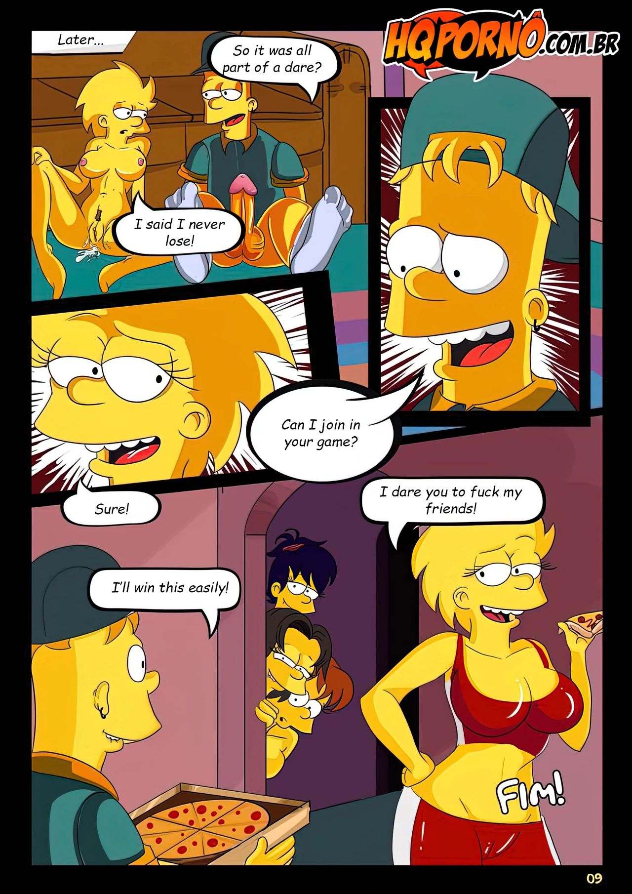 Os Simpsons – The Pizza Dare 10