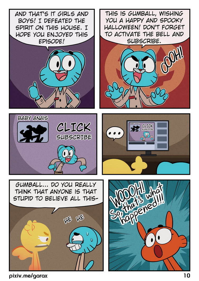 Gumball Ghost Buster Garabatoz 11