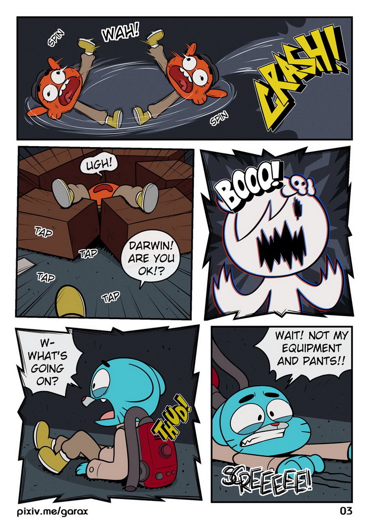Gumball Ghost Buster Garabatoz 4