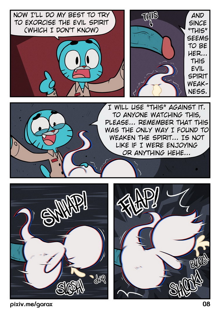 Gumball Ghost Buster Garabatoz 9