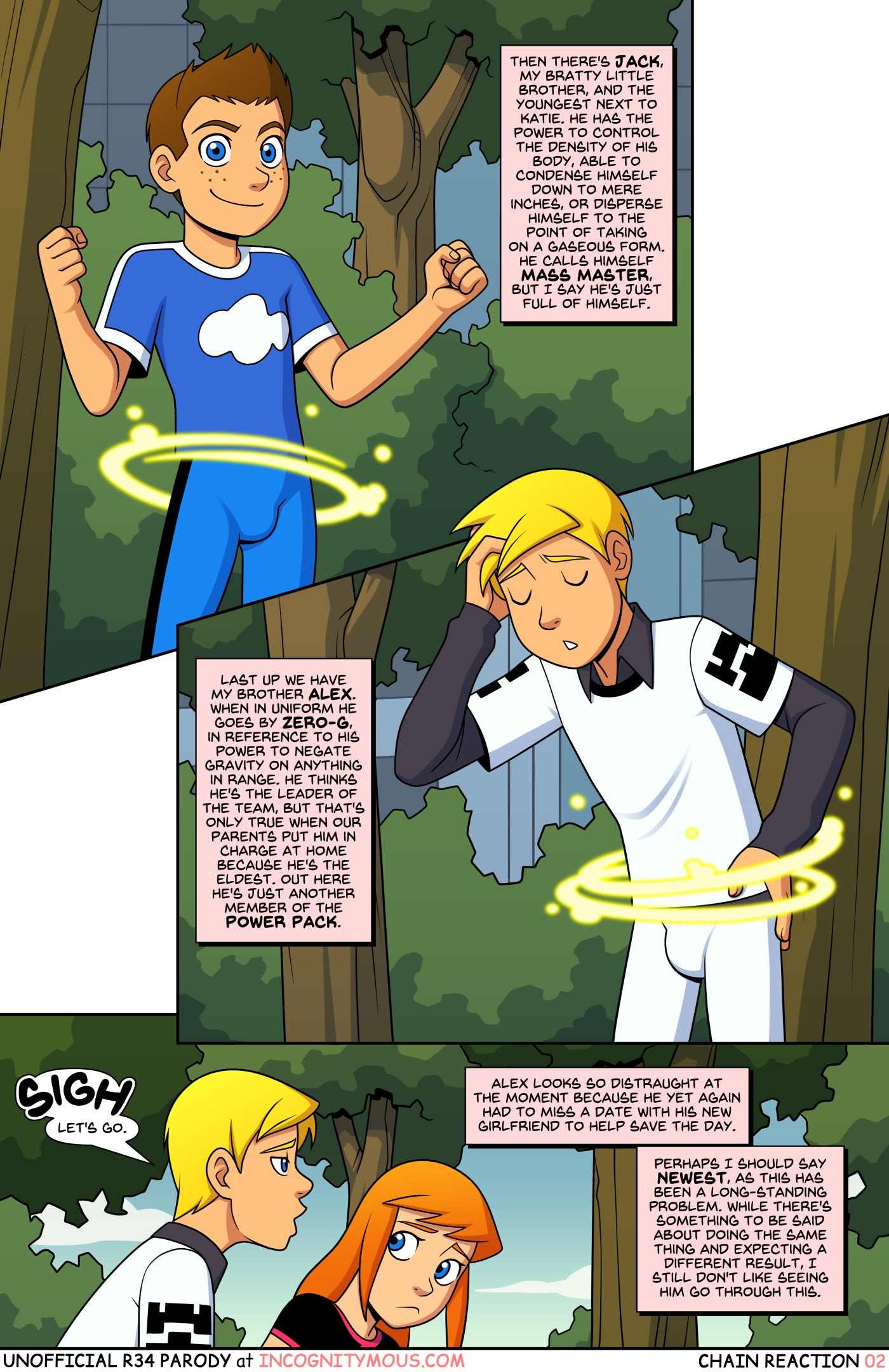 Power Pack – Chain Reaction – Incognitymous 3